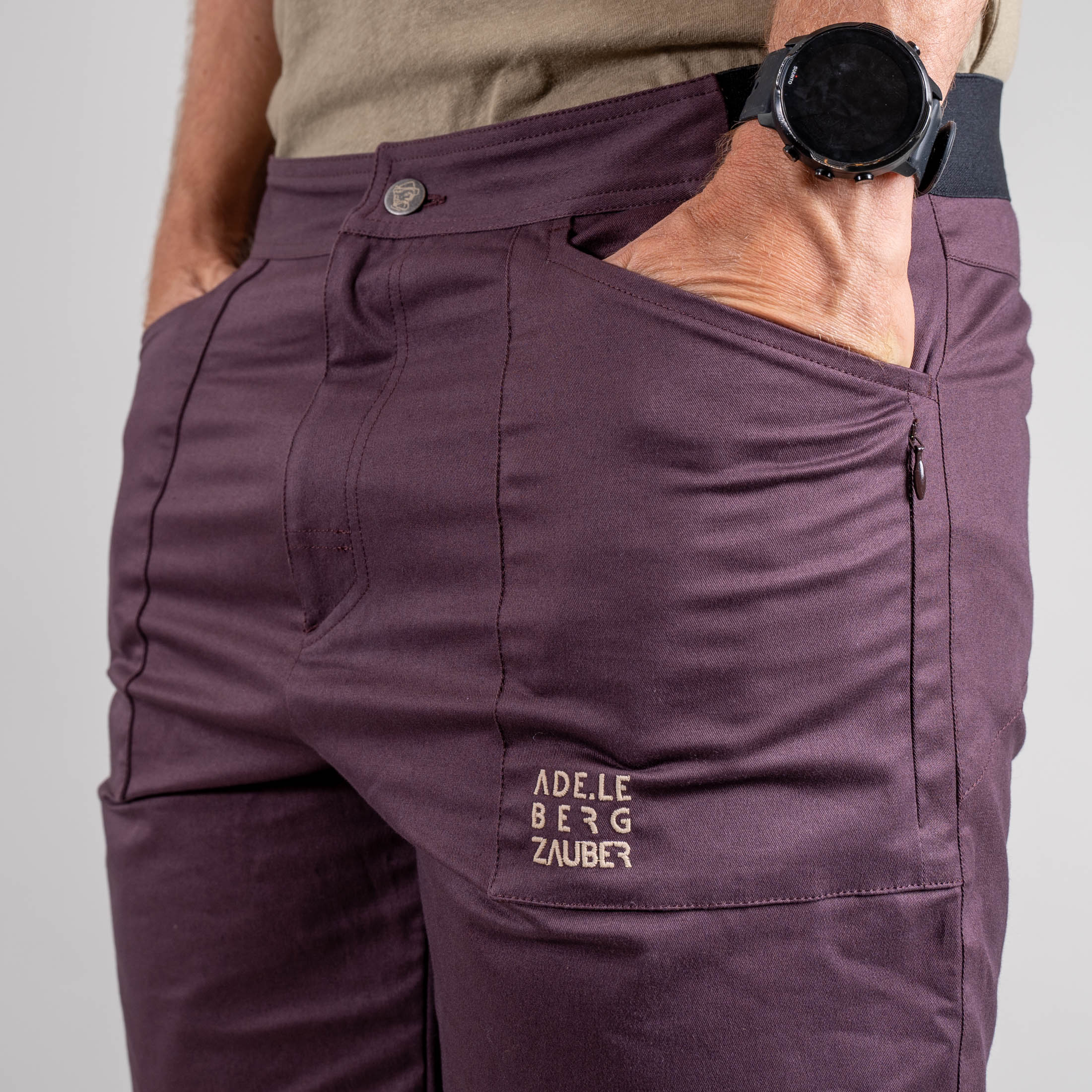 Alexander Organic Climb & Relax Short Purple – Ansicht 5