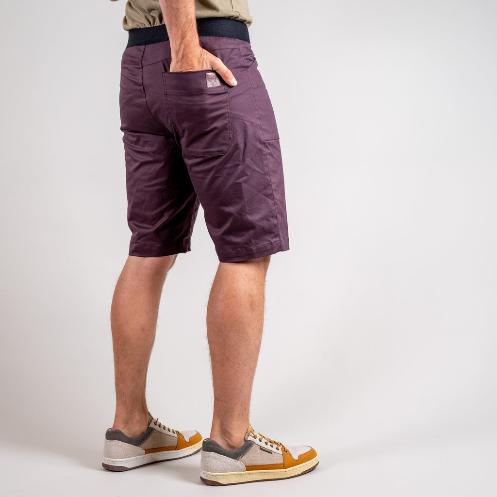 Alexander Organic Climb & Relax Short Purple – Ansicht 3