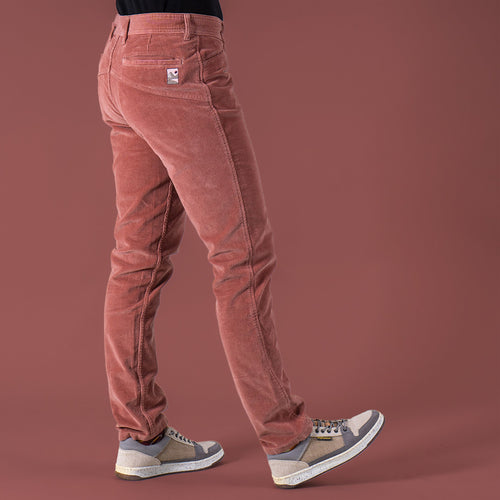 Annabel Organic Cordhose Damen altrosa – Ansicht 1