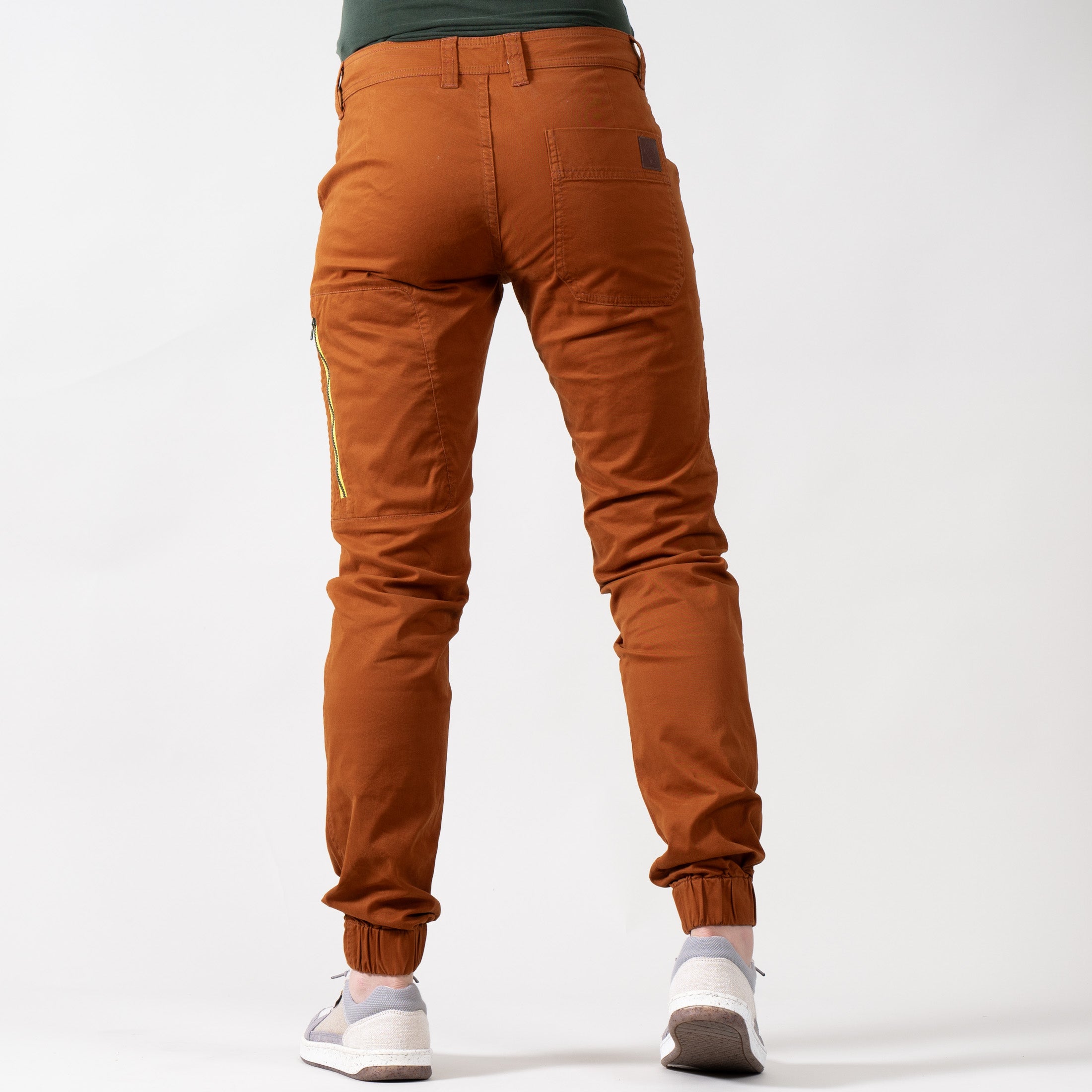 Anu Organic Climb & Relax Hose Damen rostorange – Seitenansicht