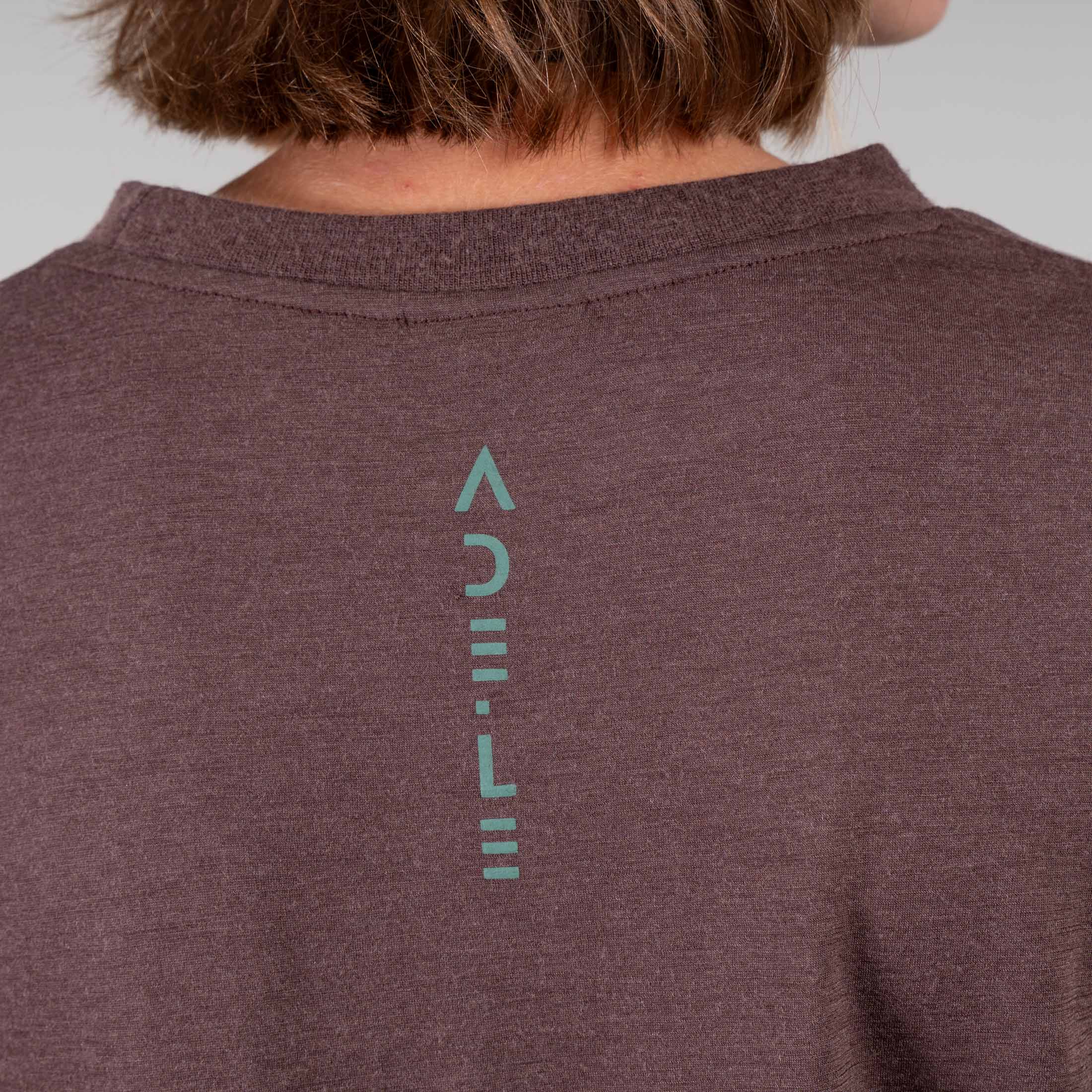 Aria Merino Shirt Damen braun – Ansicht 6