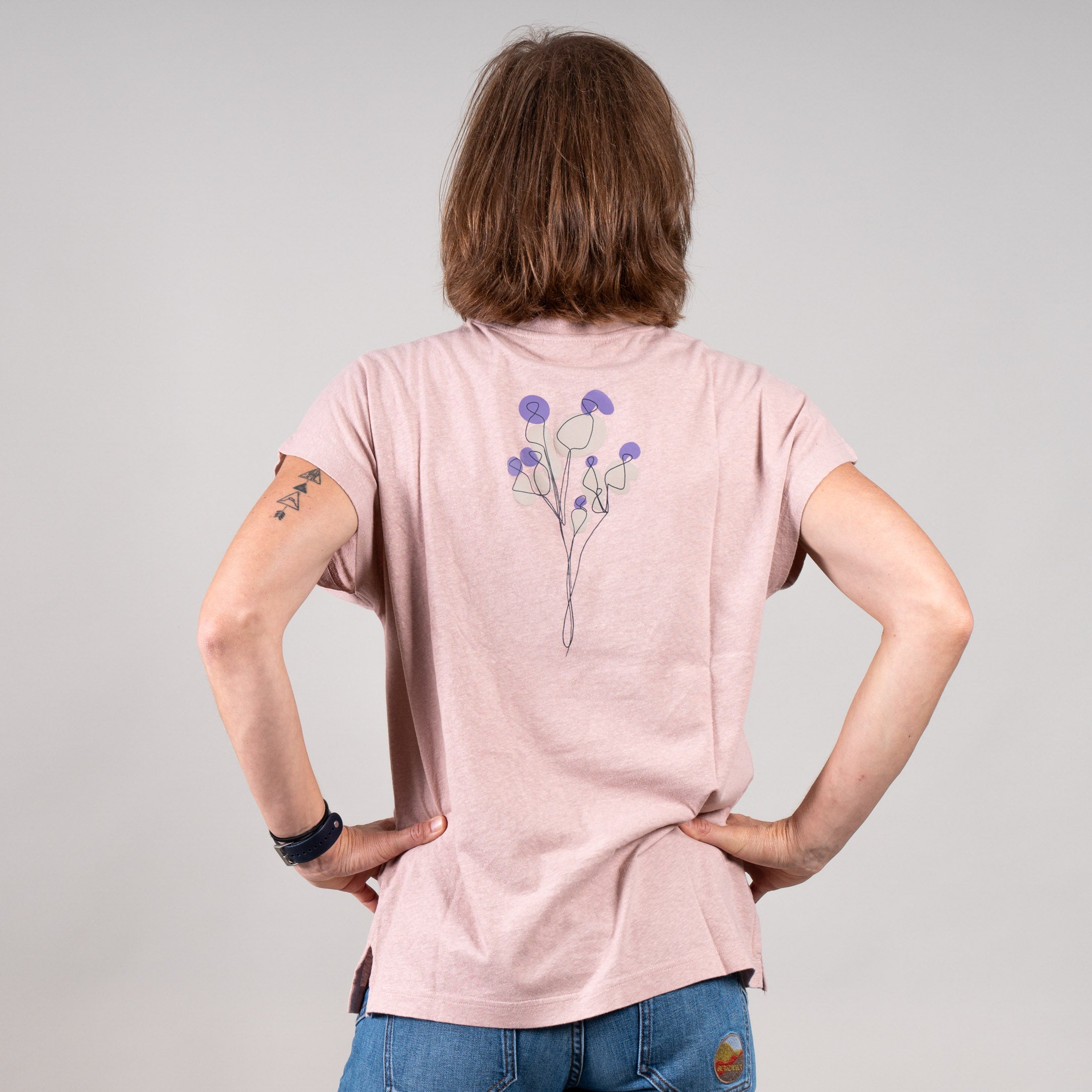 Astrid Organic Shirt Damen rose – Ansicht 3