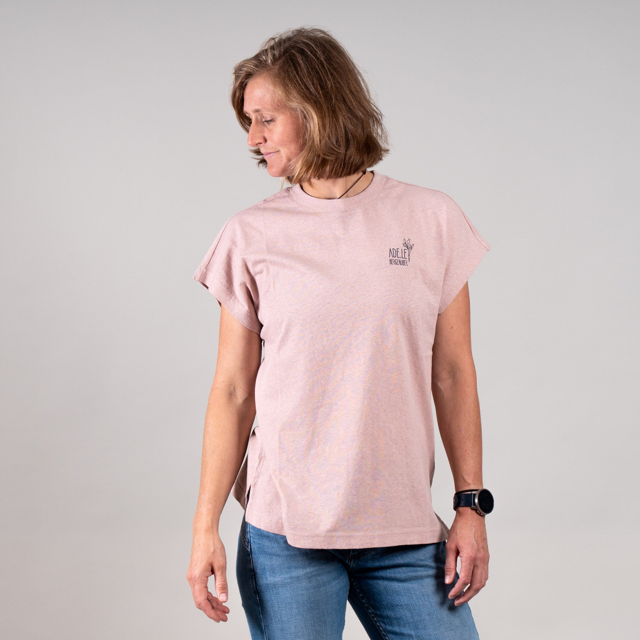 Astrid Organic Shirt Damen rose – Ansicht 5