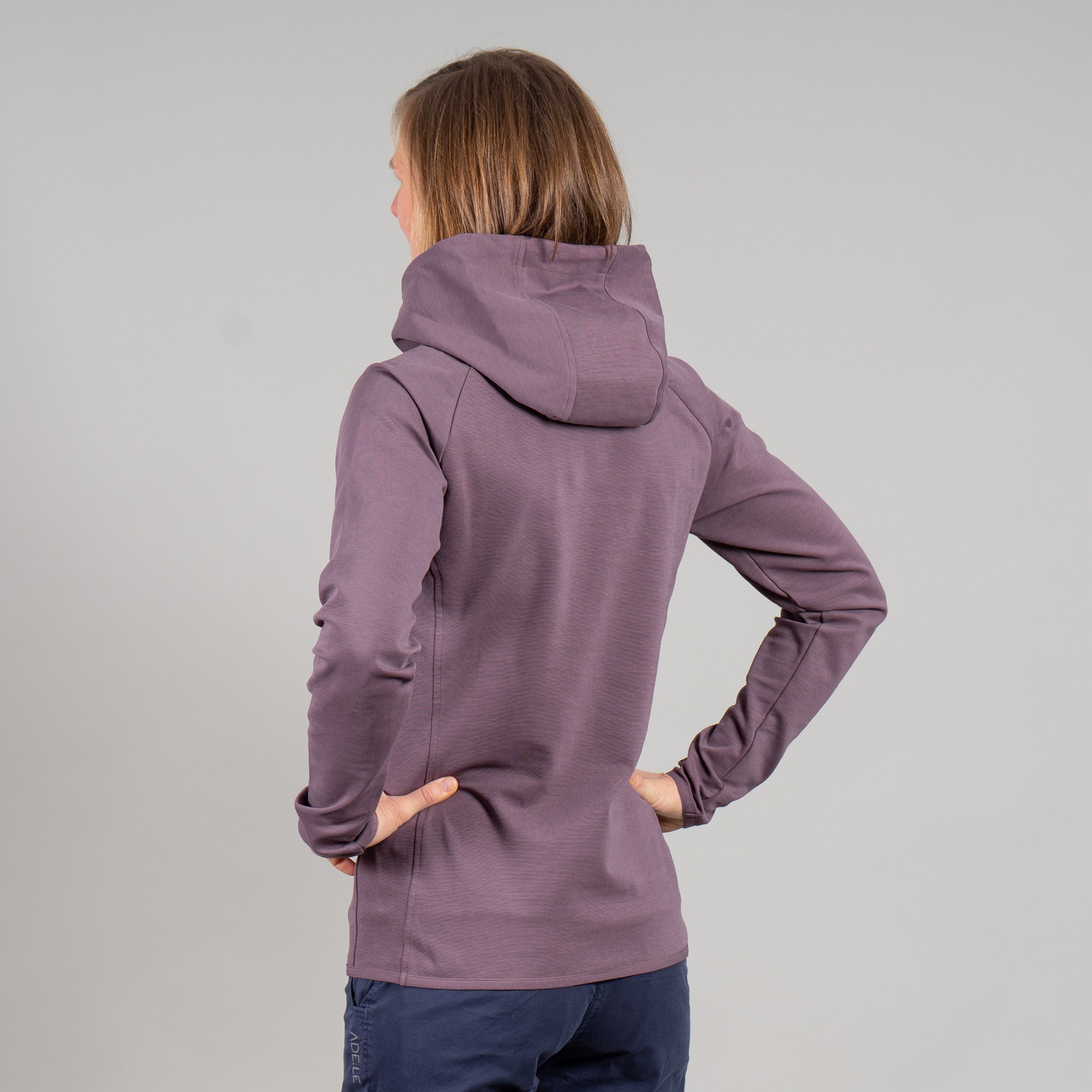 Bettina Outdoor Hoody Damen Flieder – Ansicht 3