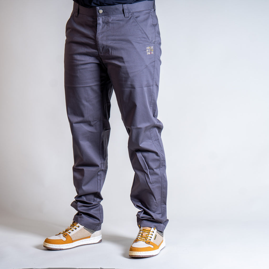 Moritz Organic Relax Chino Herren Grau – Ansicht 4