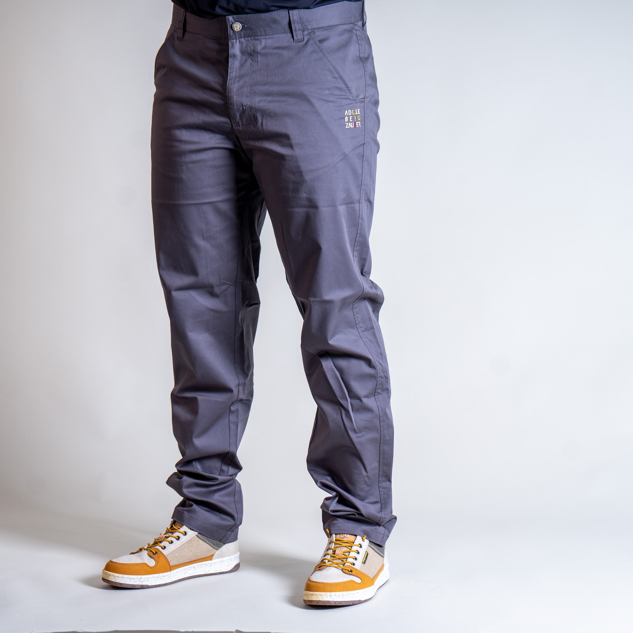 Moritz Organic Relax Chino Herren Grau – Ansicht 4
