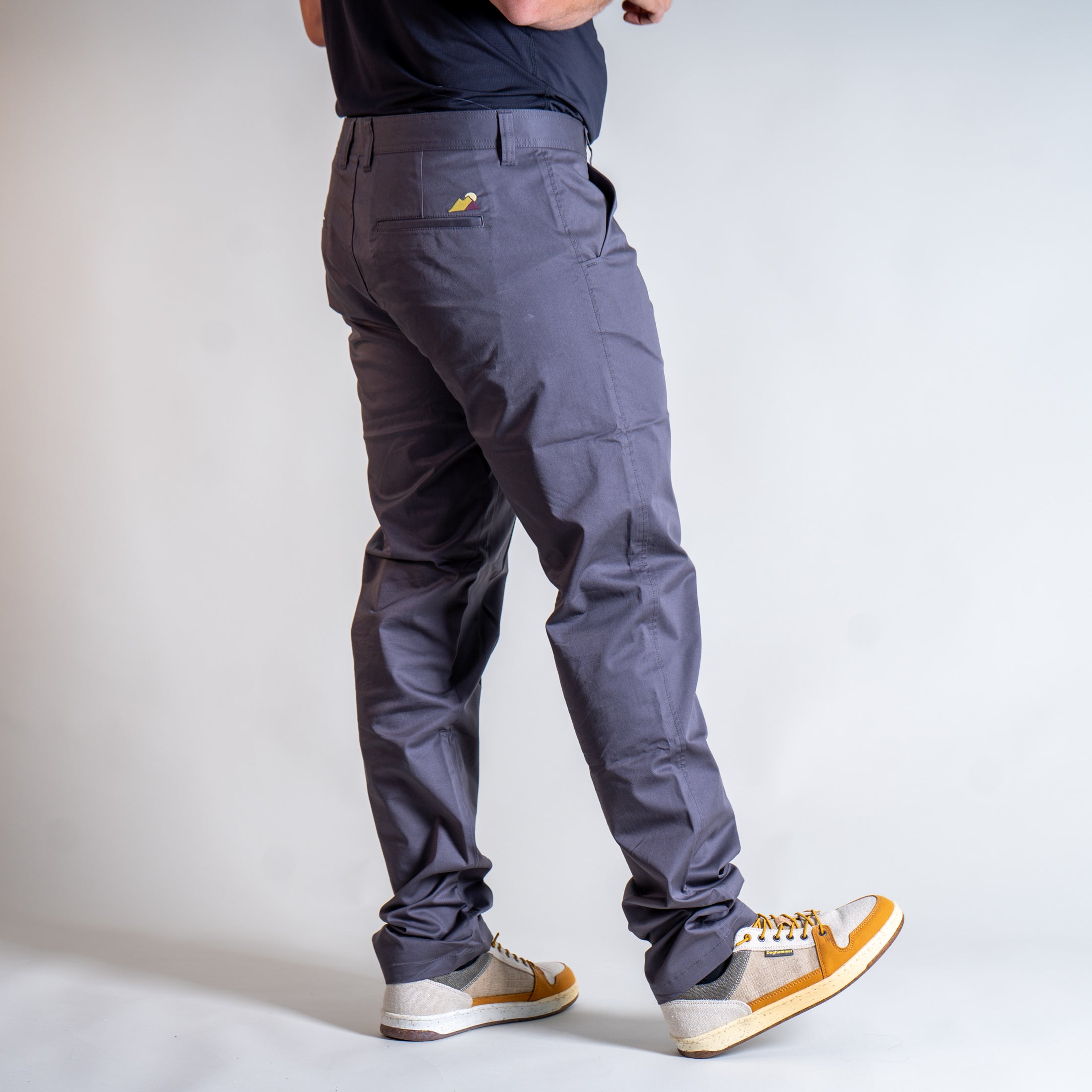 Moritz Organic Relax Chino Herren Grau – Ansicht 5