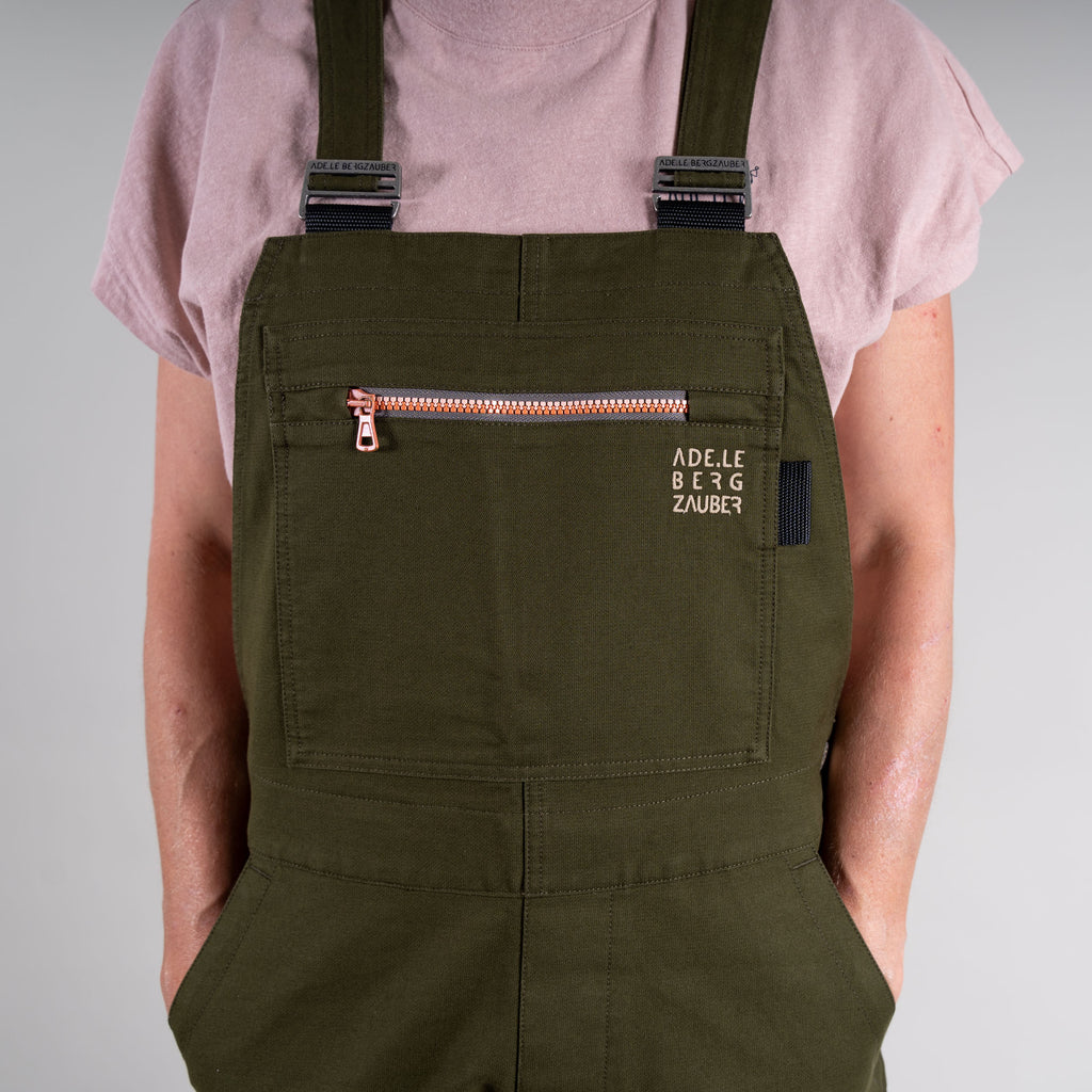 Leonie Bio Latzhose Grün Damen – Ansicht 7