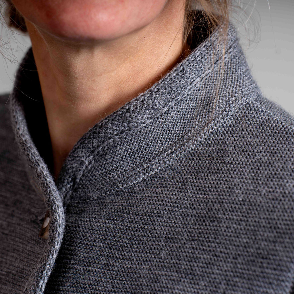 Bianca Bio Trachtenjanker Damen Grau – Ansicht 9