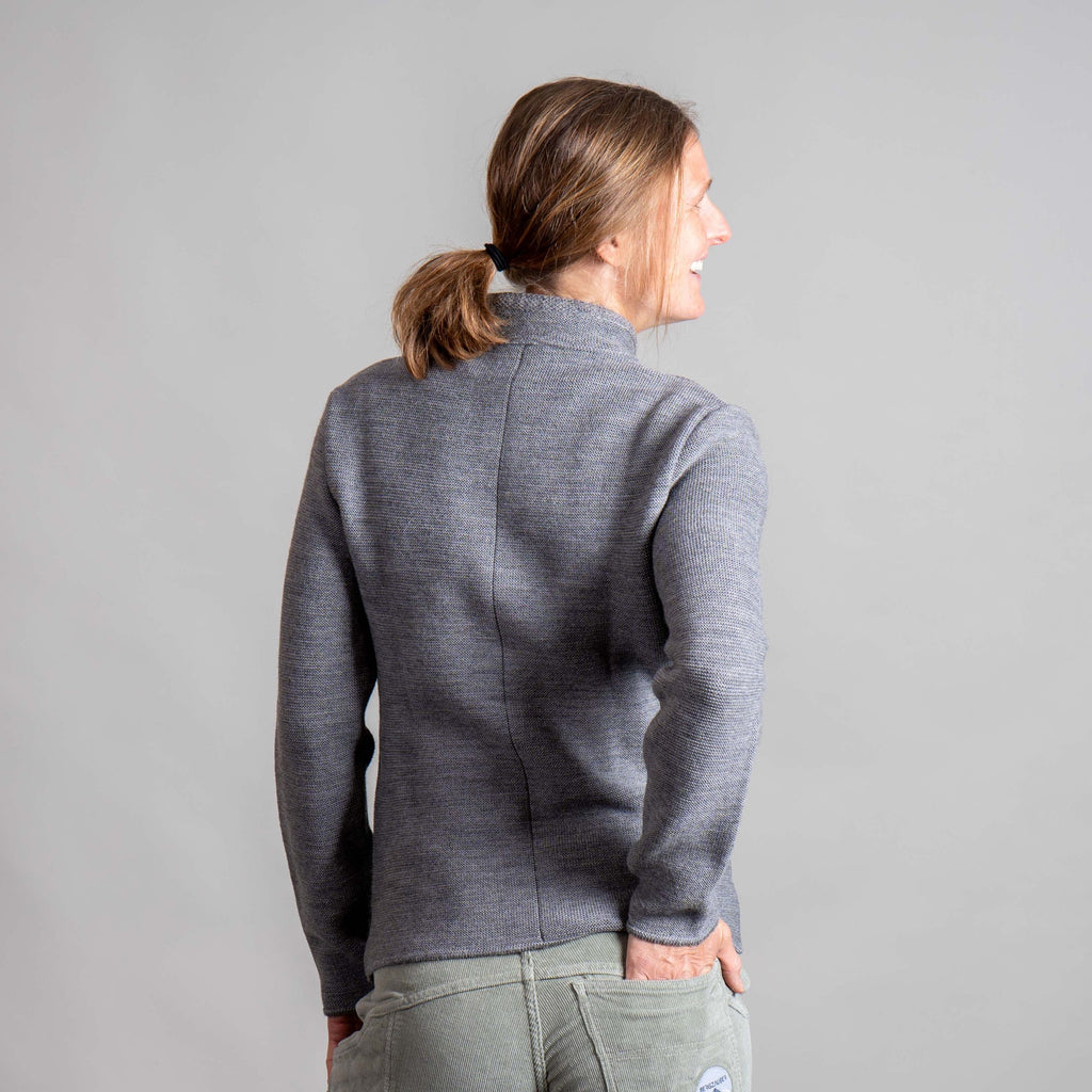 Bianca Bio Trachtenjanker Damen Grau – Ansicht 5