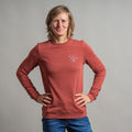Carmen Organic Sweater Damen Altrosa – Ansicht 2