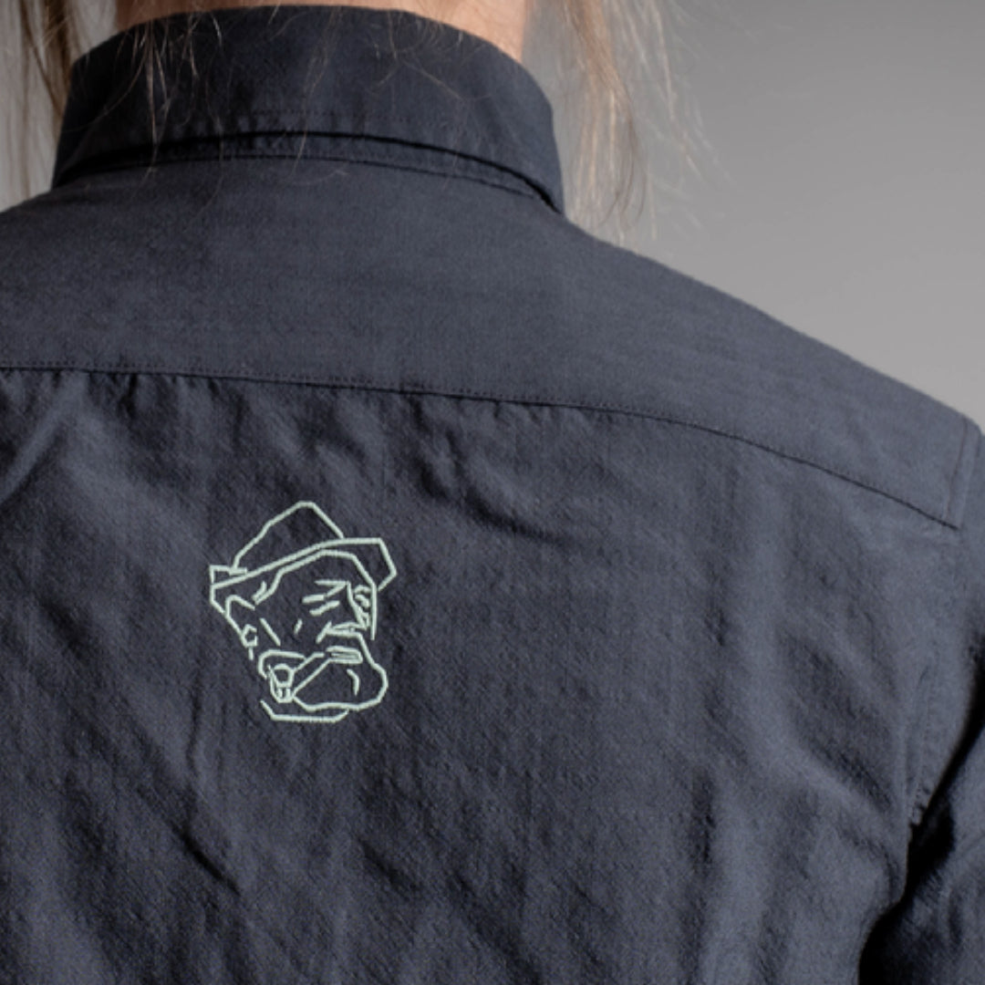 Carolin 100% Merino Hemd Anthrazit – Ansicht 5