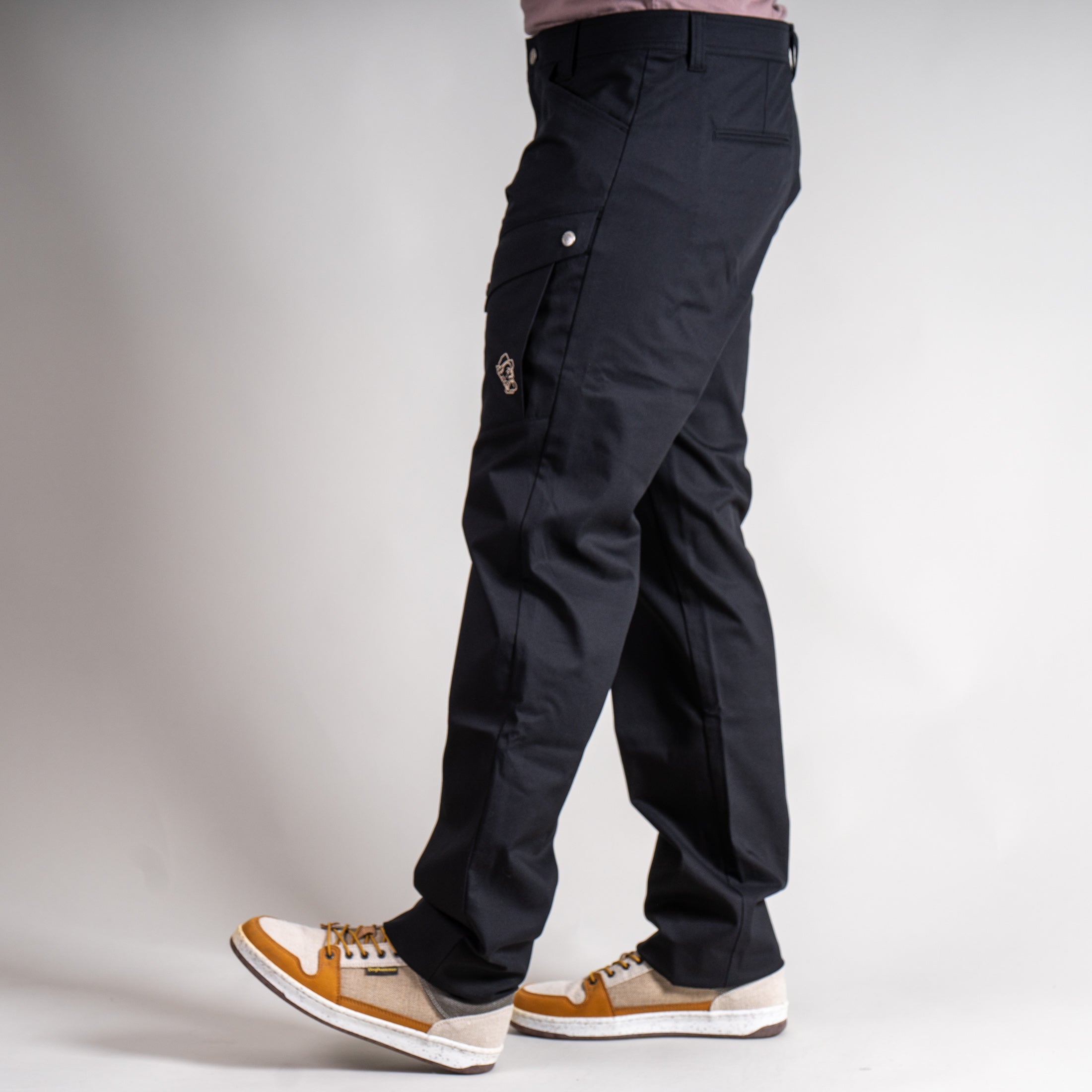 Carsten Wander- & Trekkinghose Herren Schwarz – Ansicht 3