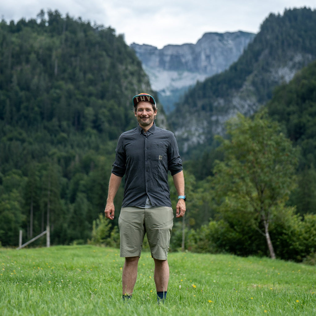 Christian 100% Merino Hemd Anthrazit – Ansicht 2
