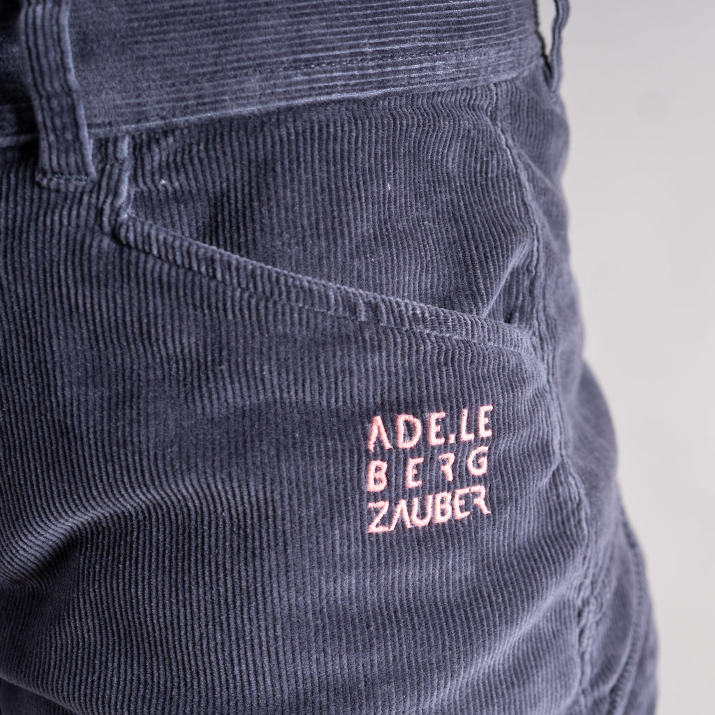 Olivia Organic Cordhose Damen Grau – Ansicht 6