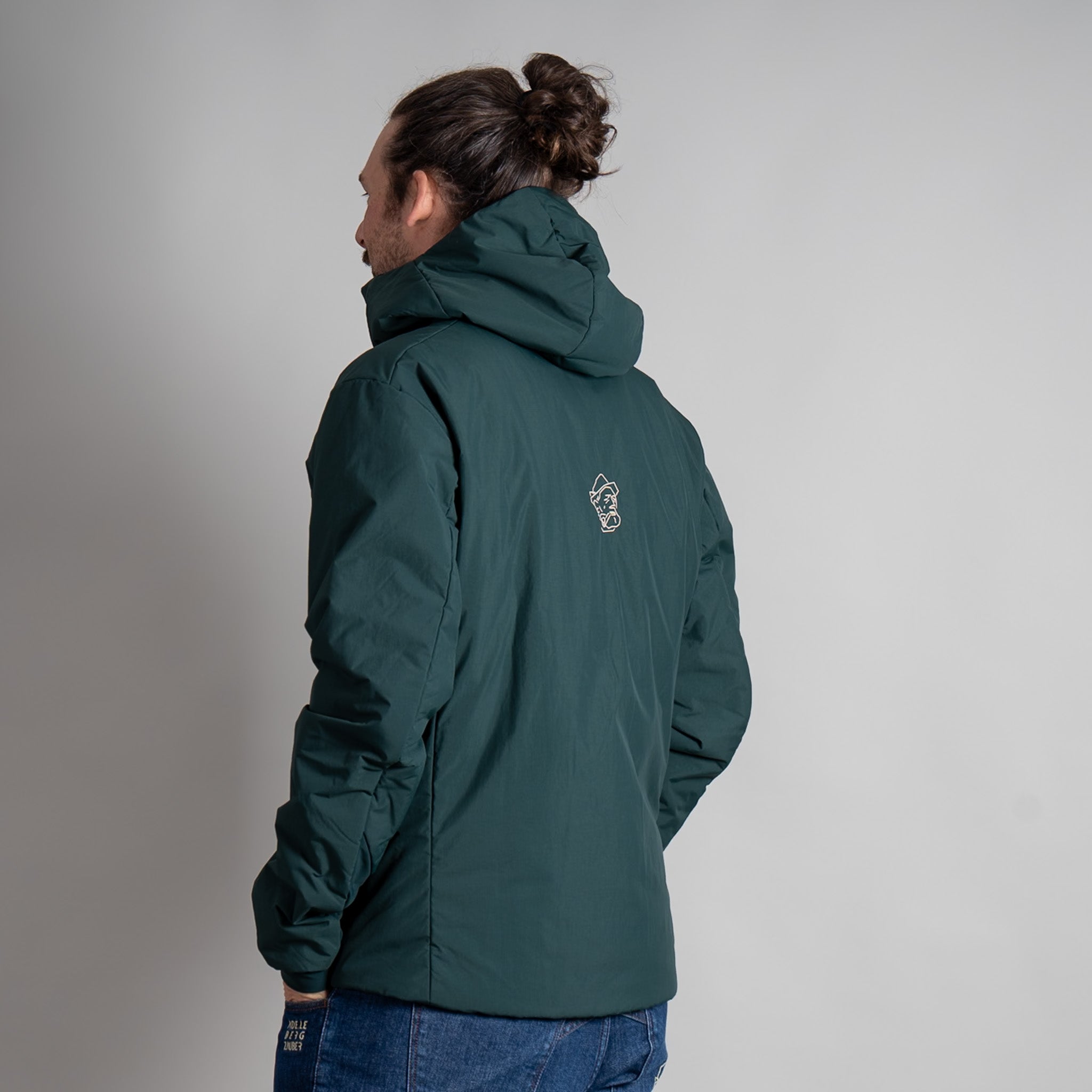 Jonas Outdoor-Isolationsjacke Herren Dunkel Grün – Ansicht 4