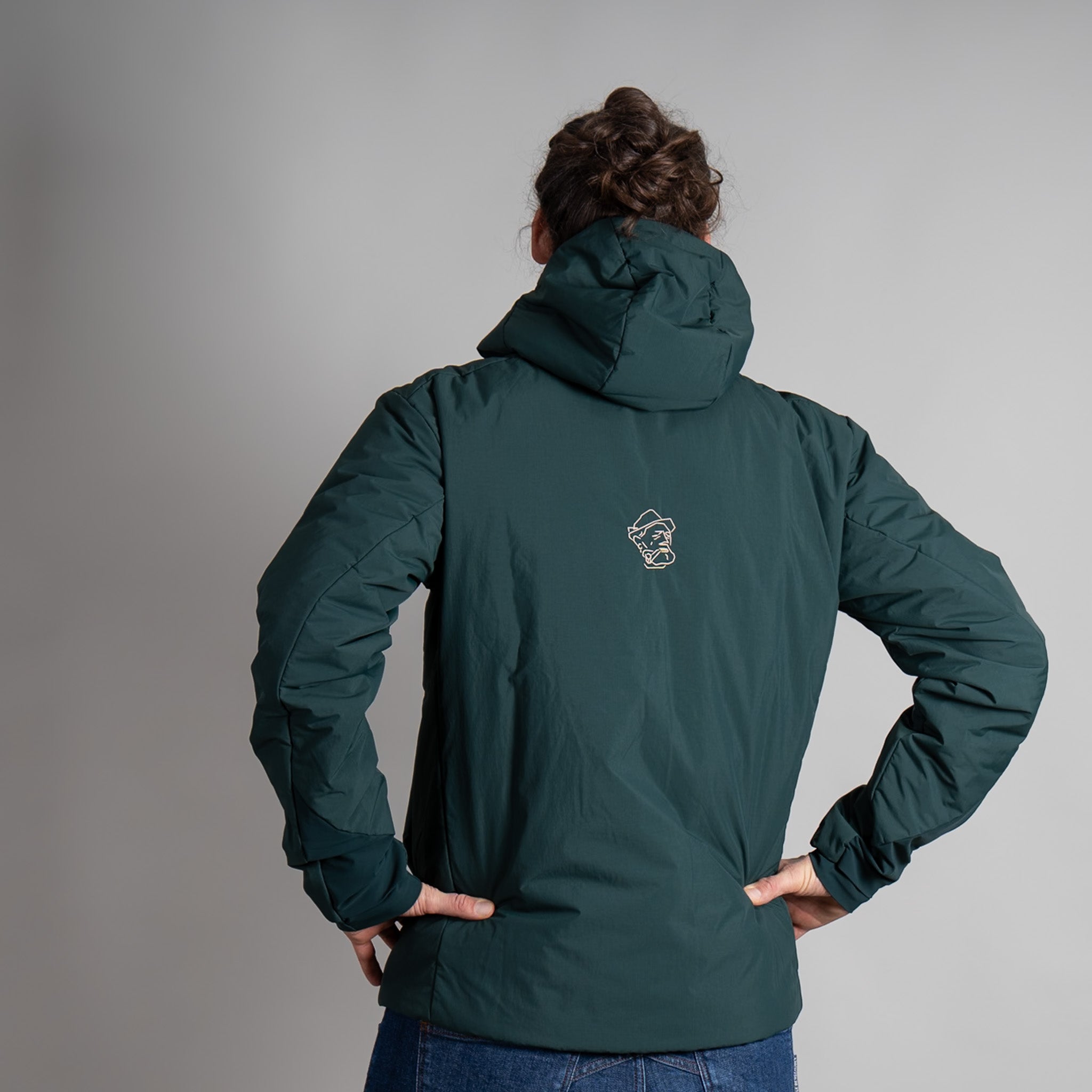 Jonas Outdoor-Isolationsjacke Herren Dunkel Grün – Ansicht 5