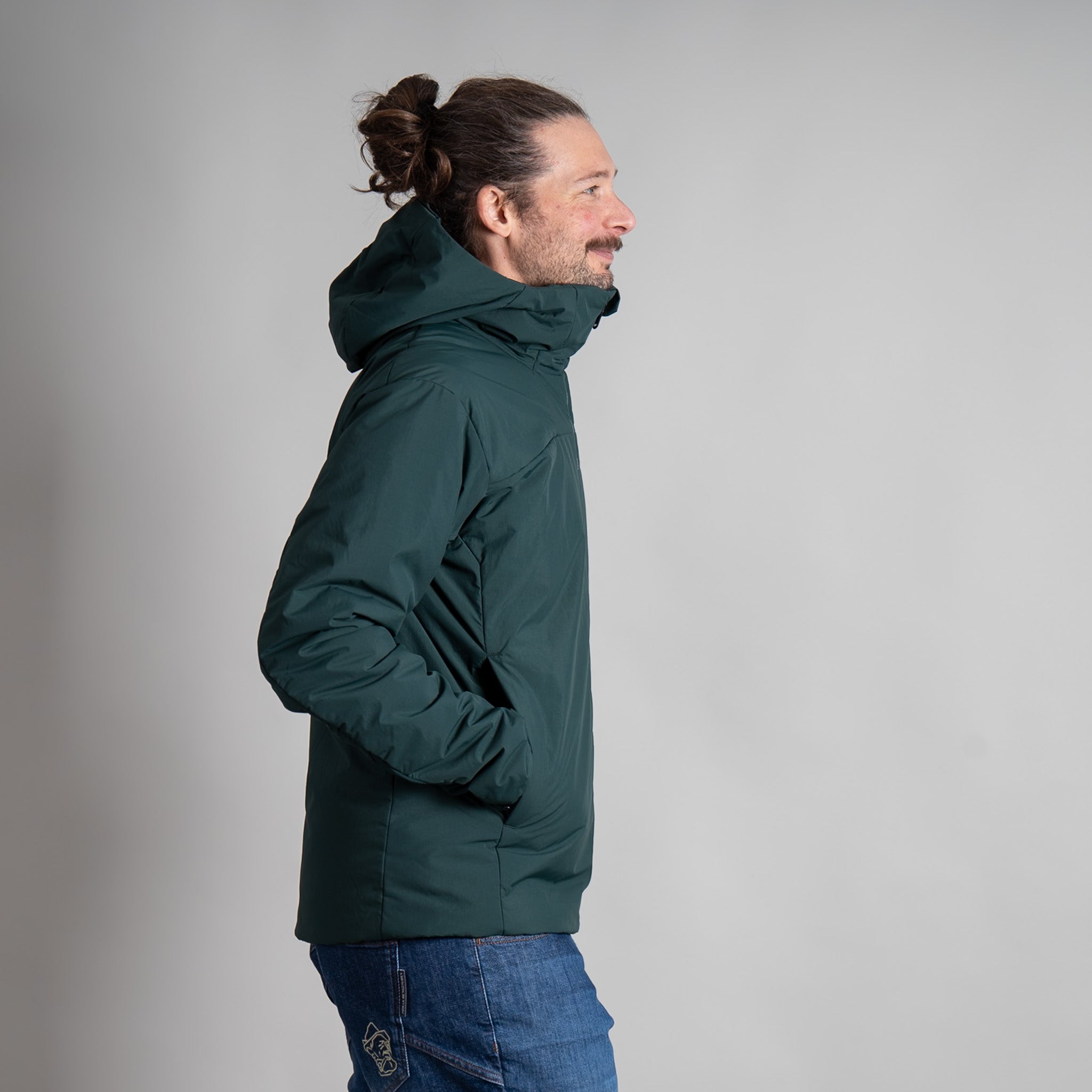 Jonas Outdoor-Isolationsjacke Herren Dunkel Grün – Ansicht 6