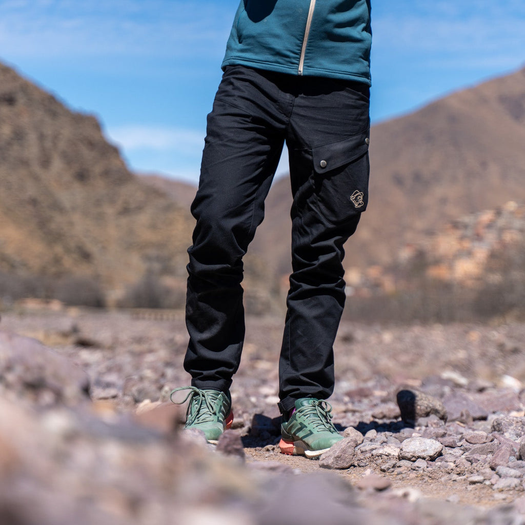 Carsten Wander- & Trekkinghose Herren Schwarz – Ansicht 2