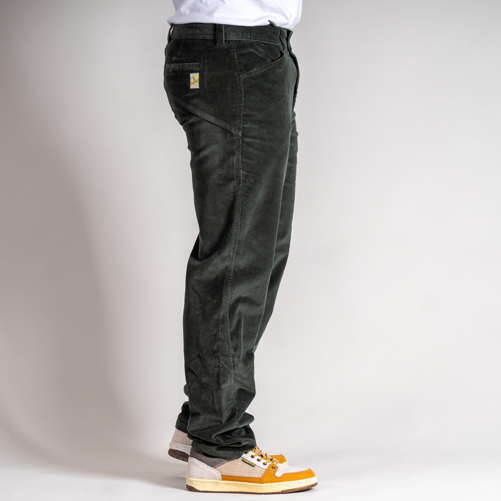 Andrew Organic Cordhose Herren Dunkel Grün – Ansicht 5