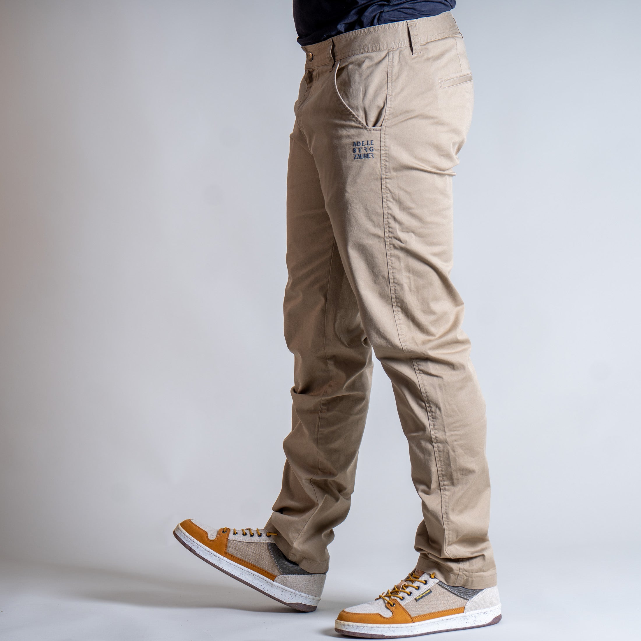 Daniel Organic Relax Chino Herren Beige – Ansicht 3