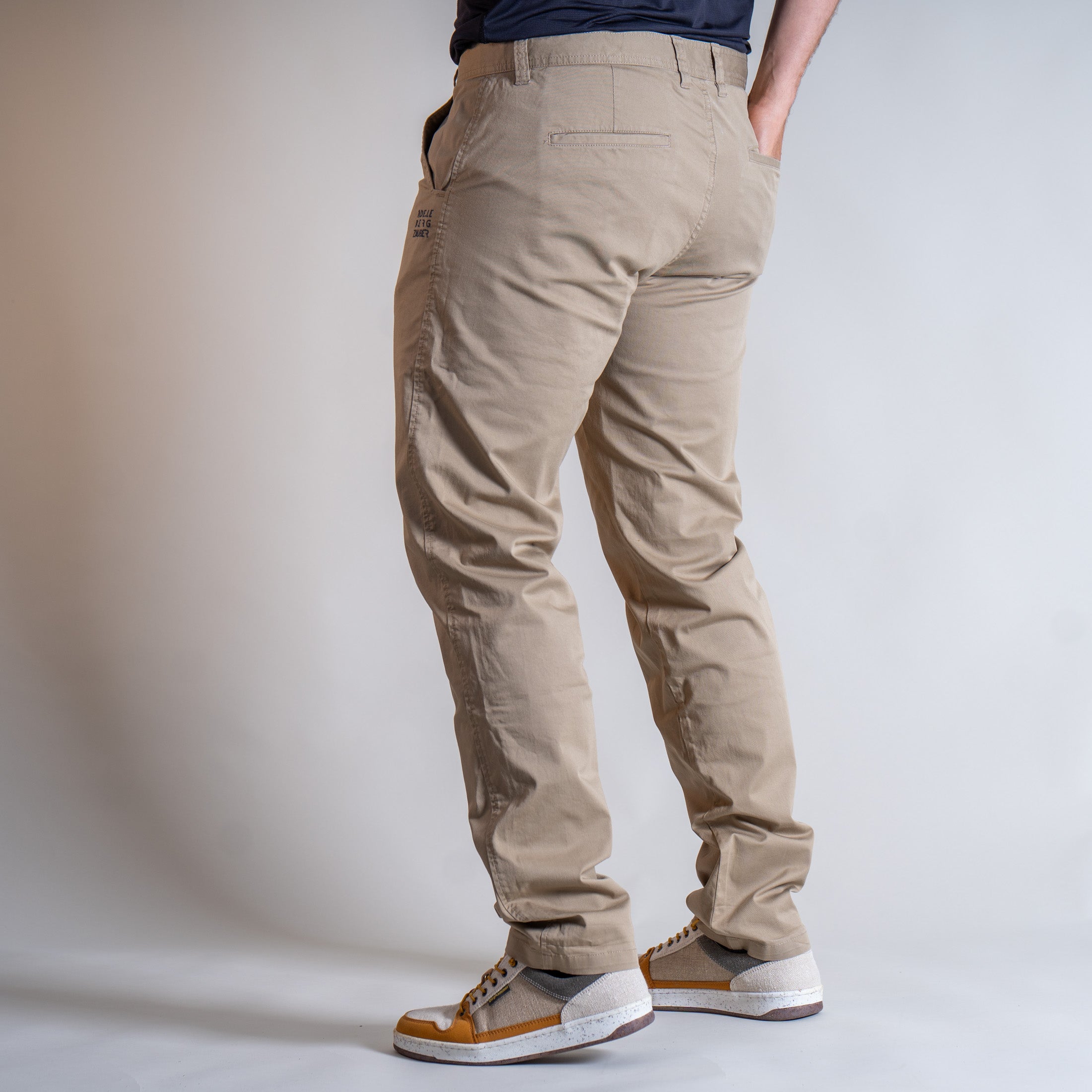 Daniel Organic Relax Chino Herren Beige – Ansicht 4