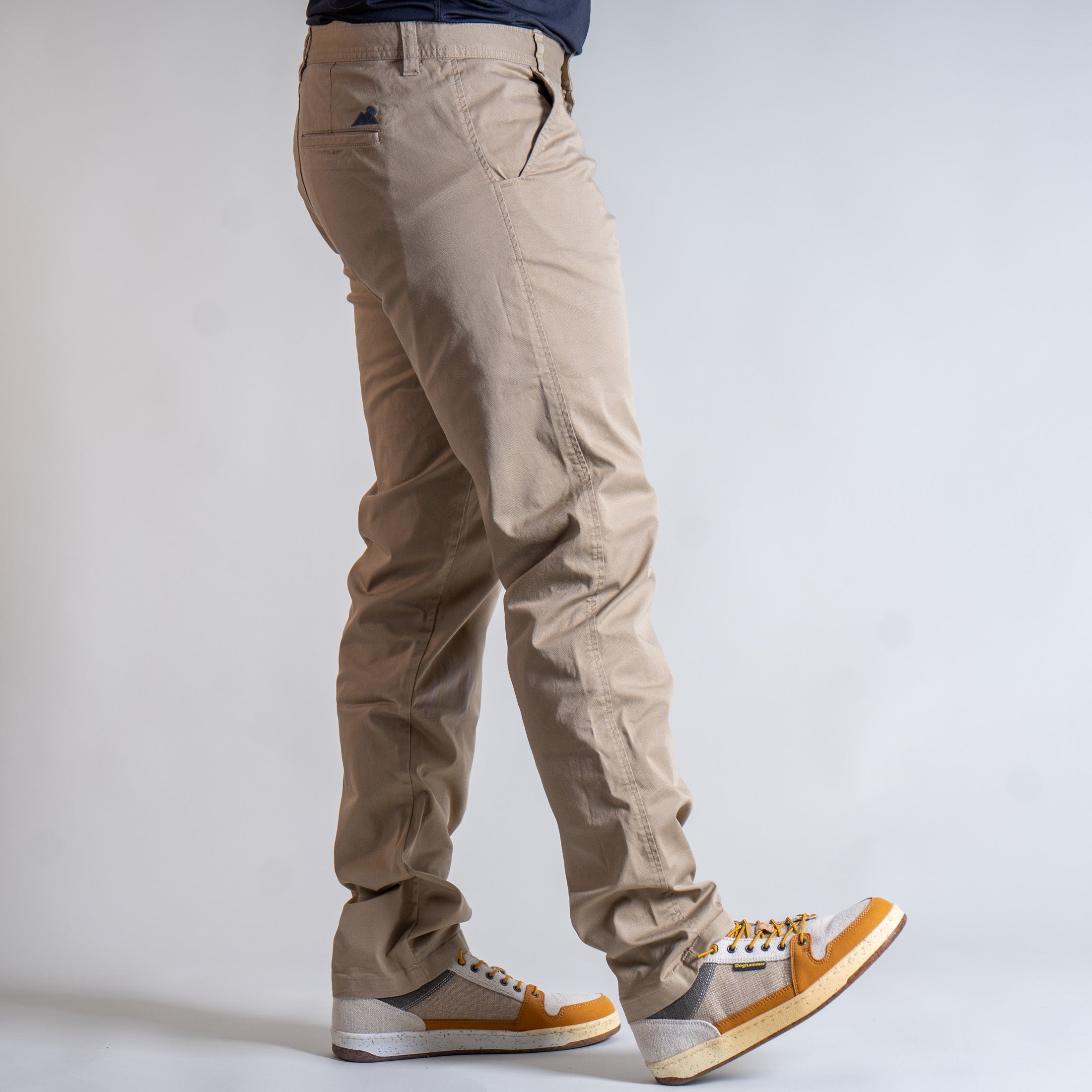 Daniel Organic Relax Chino Herren Beige – Ansicht 5