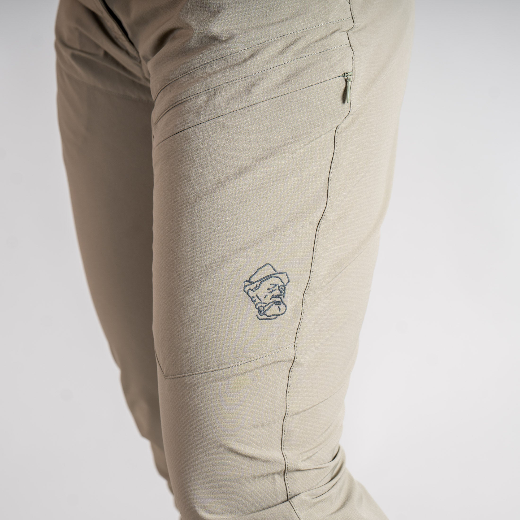 Freya Light Softshell Hose Damen beigegrün – Ansicht 6