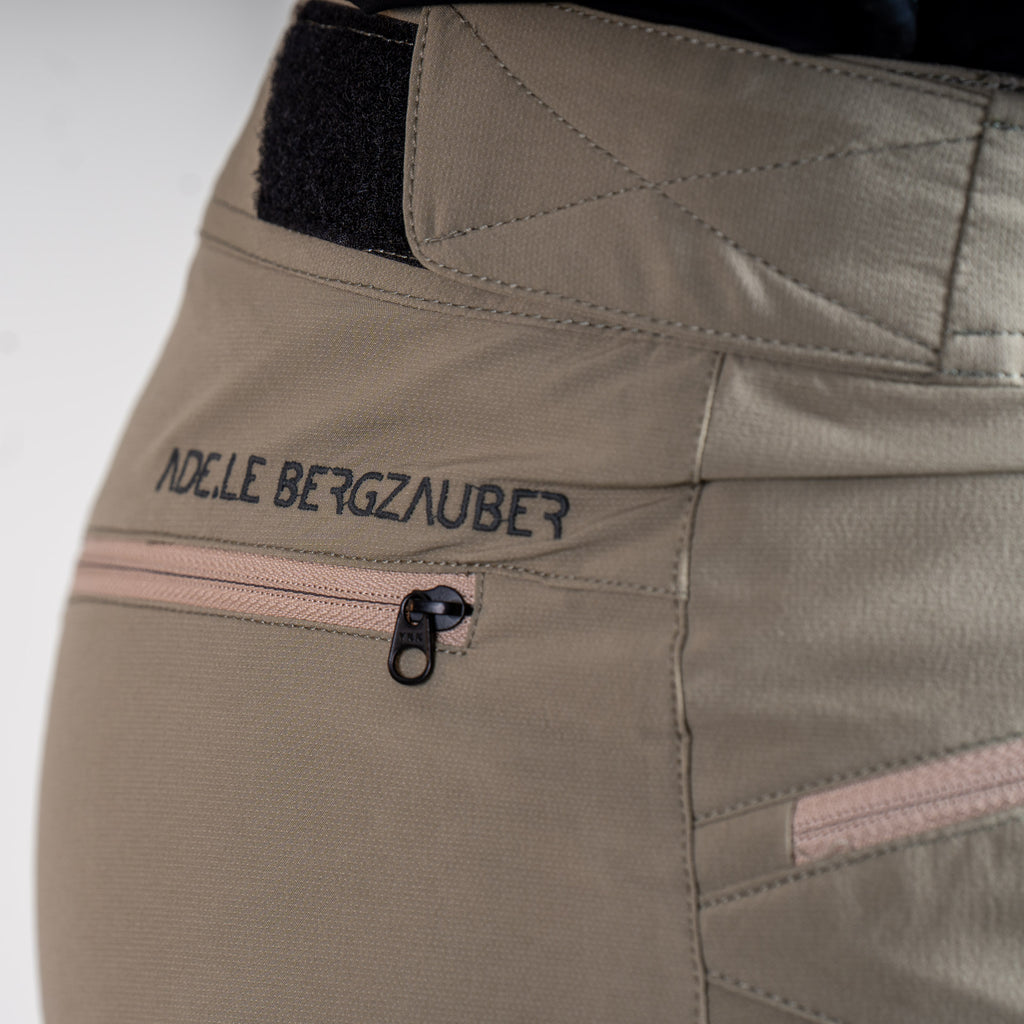 Freya Light Softshell Hose Damen beigegrün – Ansicht 7