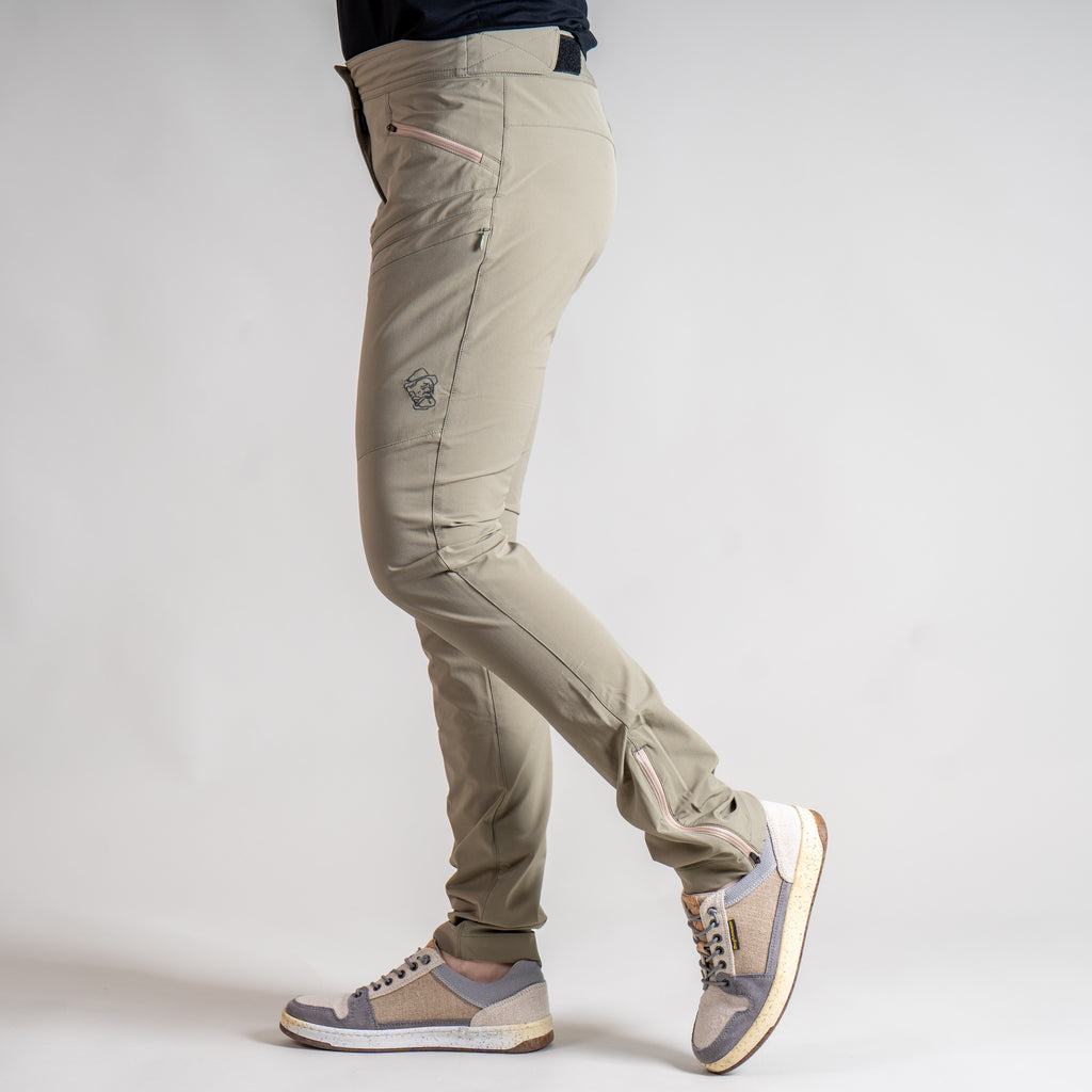 Freya Light Softshell Hose Damen beigegrün – Ansicht 3