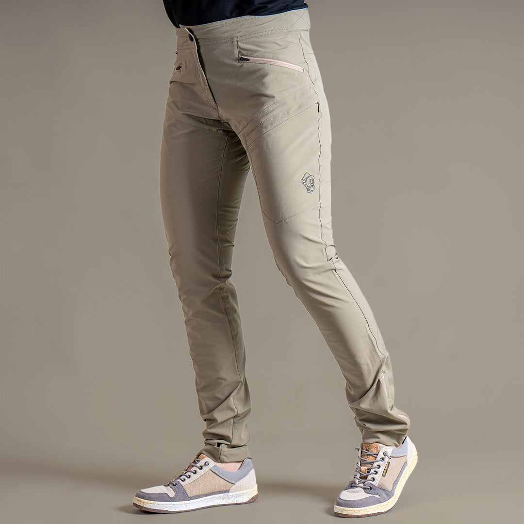 Freya Light Softshell Hose Damen beigegrün – Ansicht 1