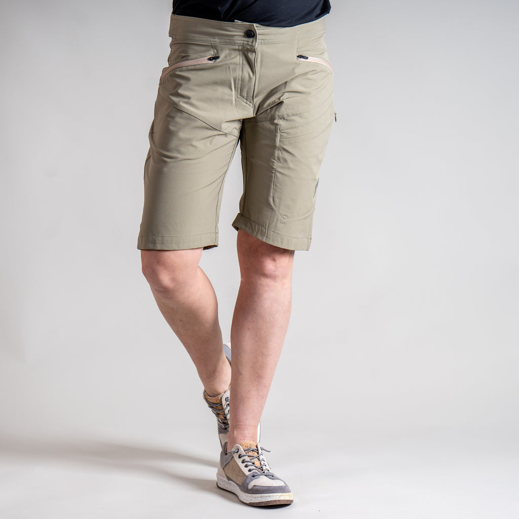 Hailey Trail Short Damen beigegrün – Ansicht 2
