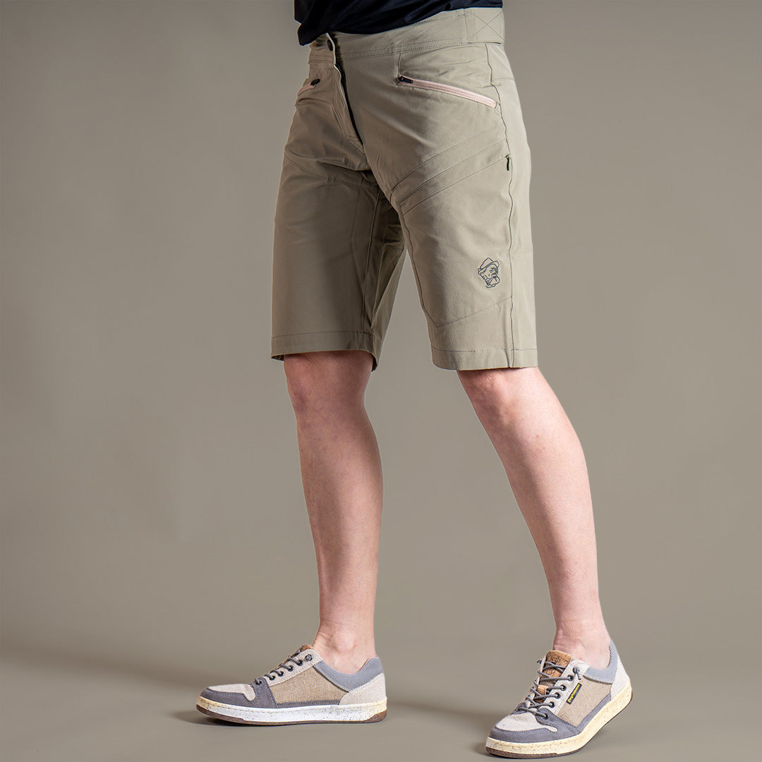 Hailey Trail Short Damen beigegrün – Ansicht 1