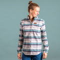 Heike Organic Flanellhemd Damen Karomuster – Ansicht 1