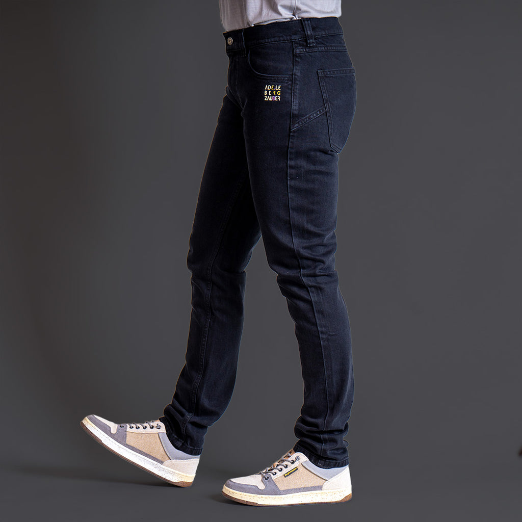 Karla Organic Jeans Damen schwarz – Ansicht 1