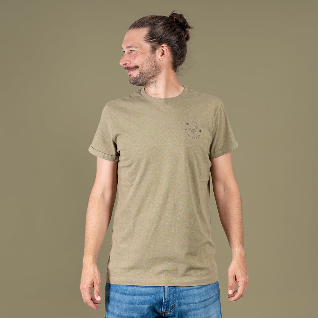 Lasse Organic Shirt Herren Olive – Ansicht 1