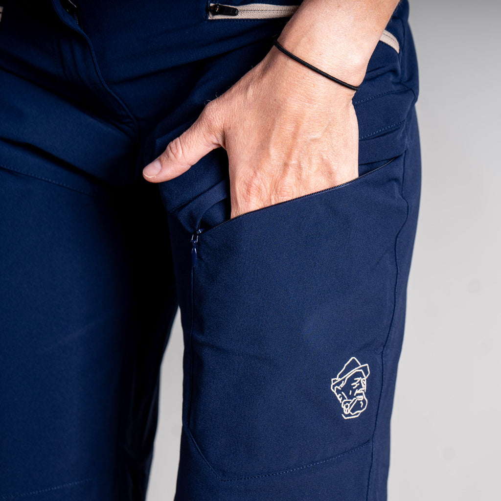 Lea Trail Short Damen Dunkelblau – Ansicht 5