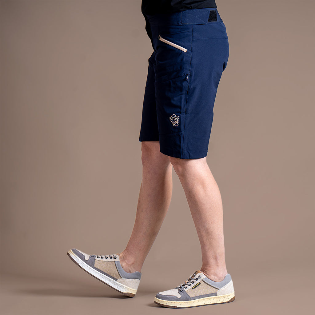 Lea Trail Short Damen Dunkelblau – Ansicht 1