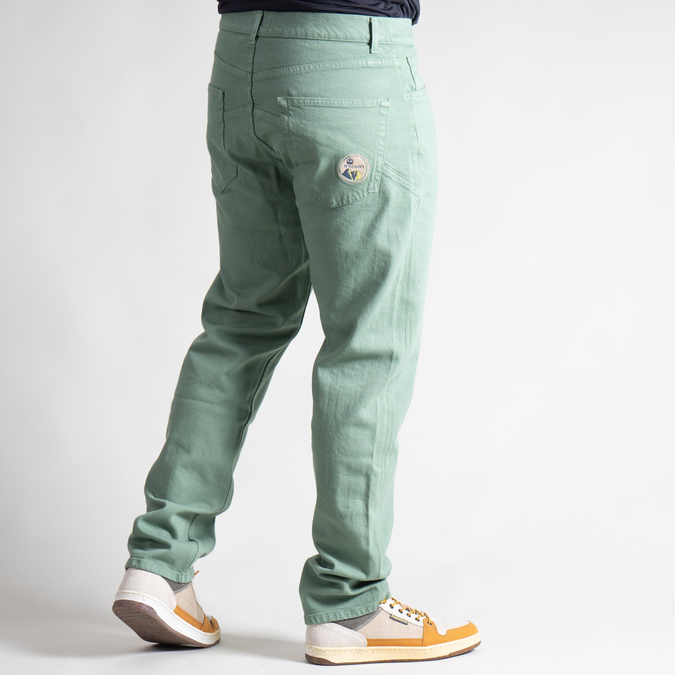 Linus Organic Jeans Herren Grün – Ansicht 4