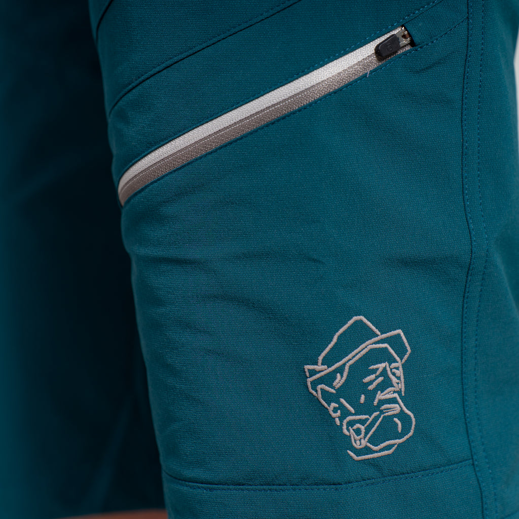 Madeleine Trail Short Damen Petrol – Ansicht 7