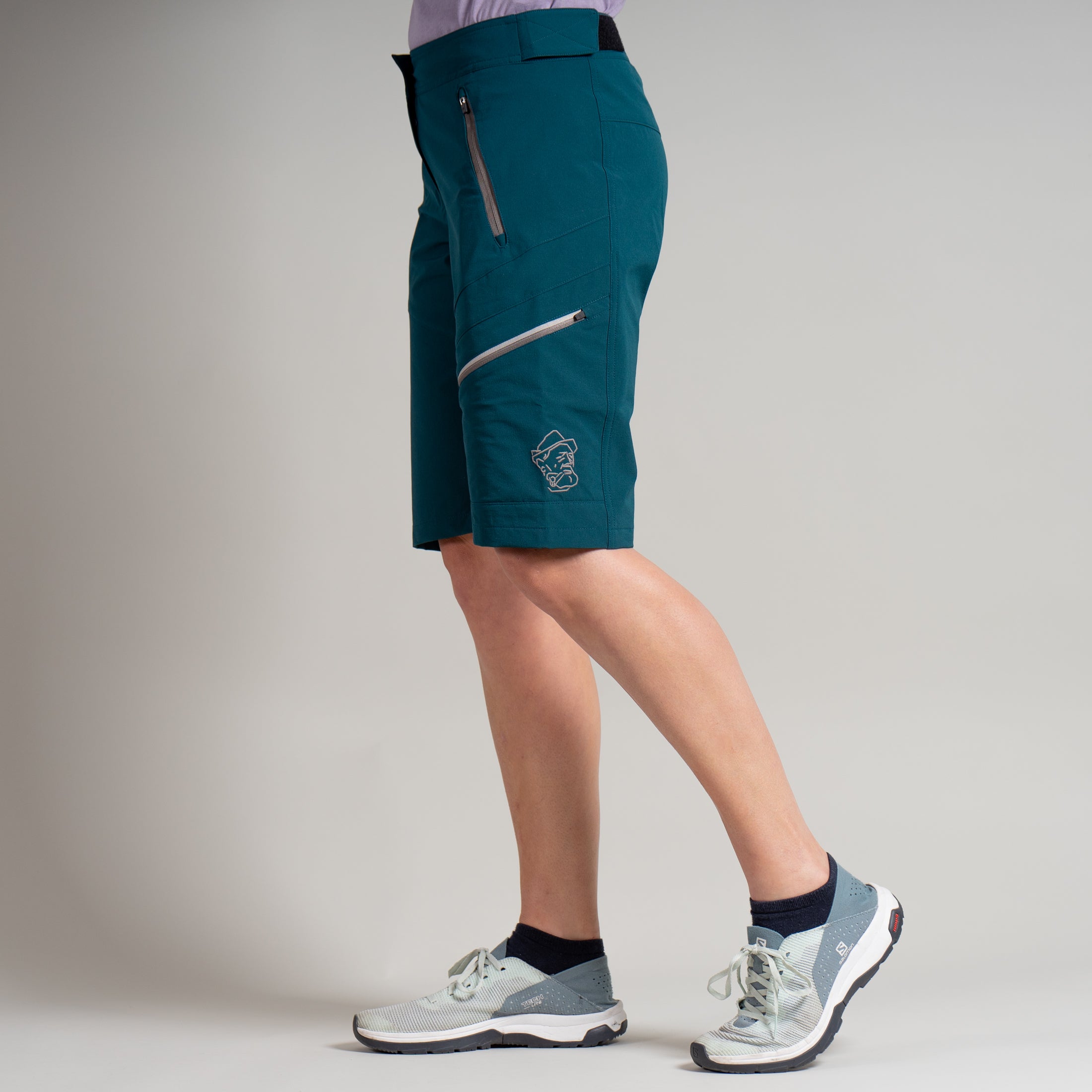 Madeleine Trail Short Damen Petrol – Ansicht 6