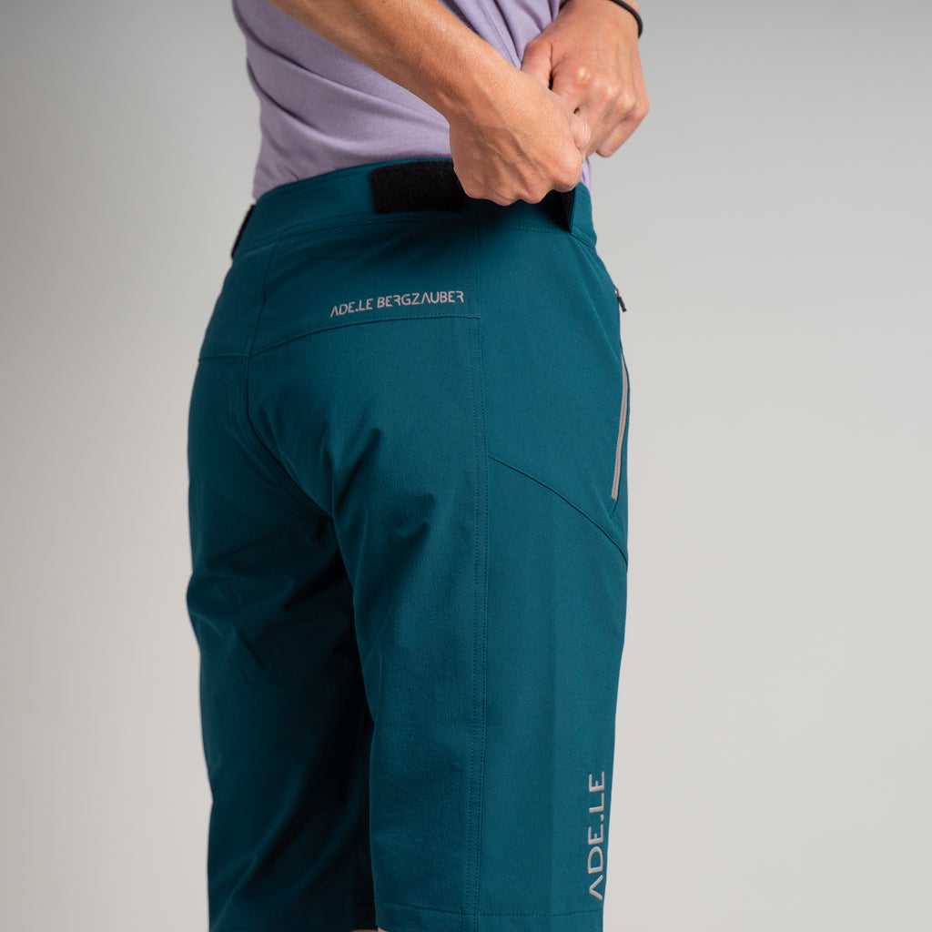 Madeleine Trail Short Damen Petrol – Ansicht 4