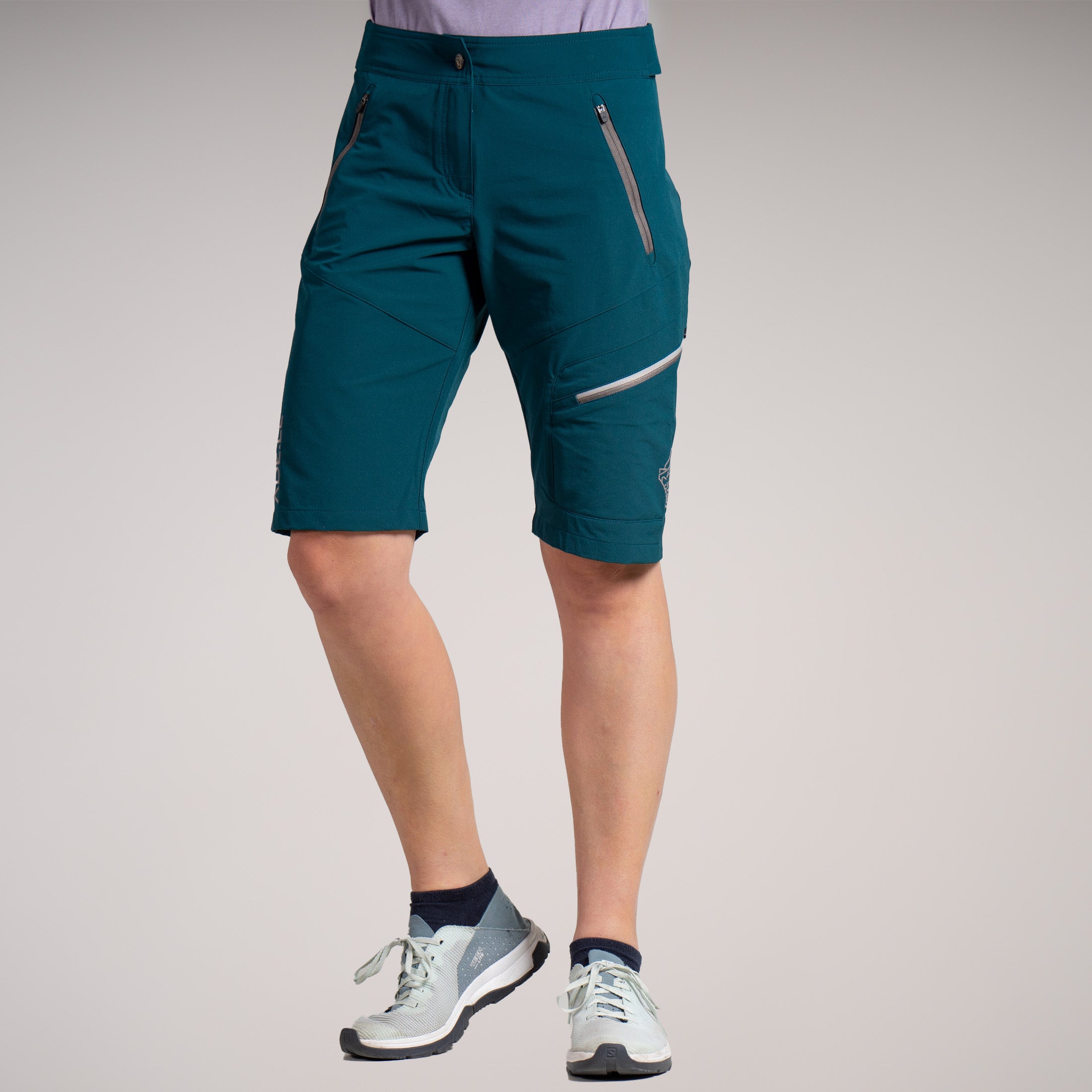 Madeleine Trail Short Damen Petrol – Ansicht 2