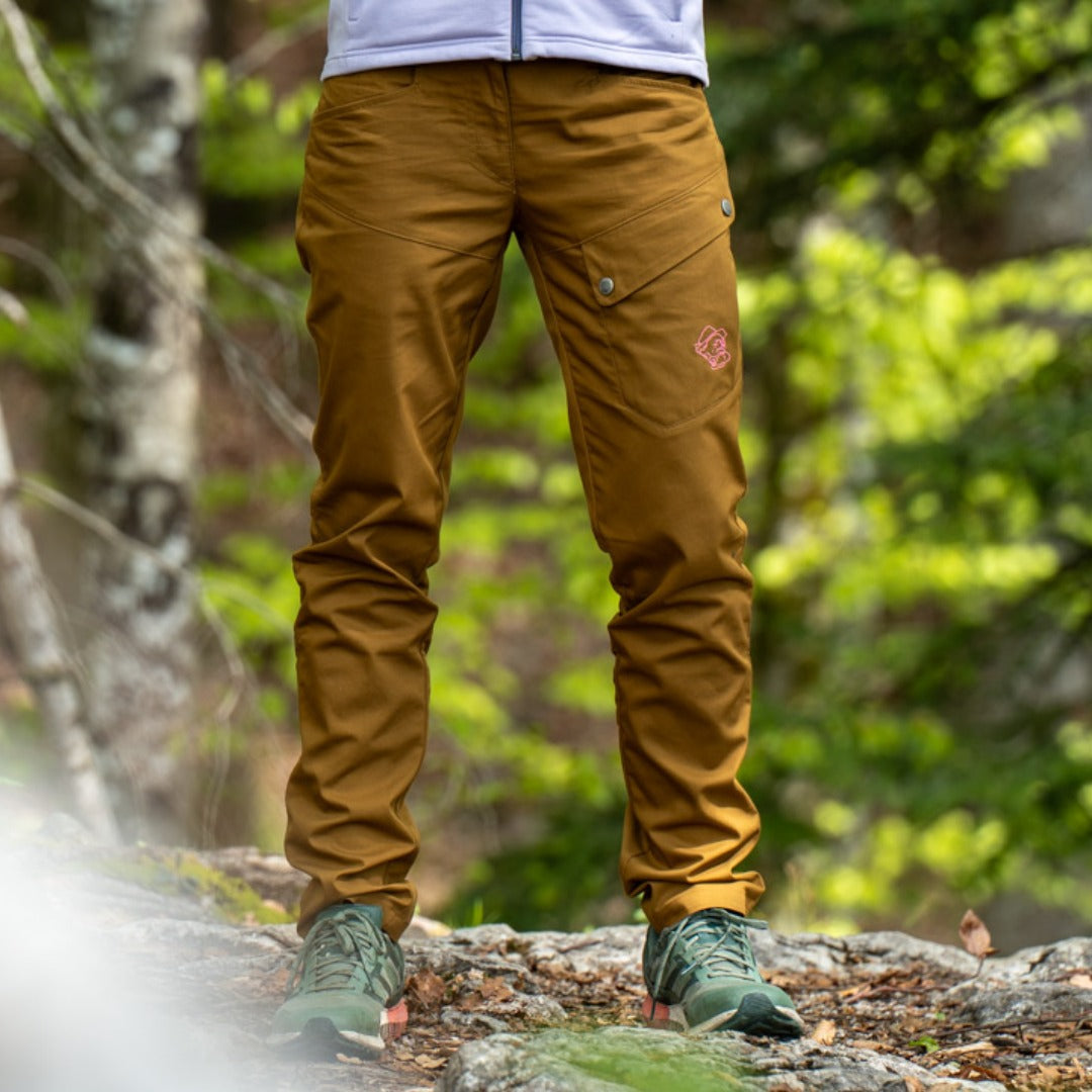 Mara Wanderhose Damen Goldbraun – Ansicht 1