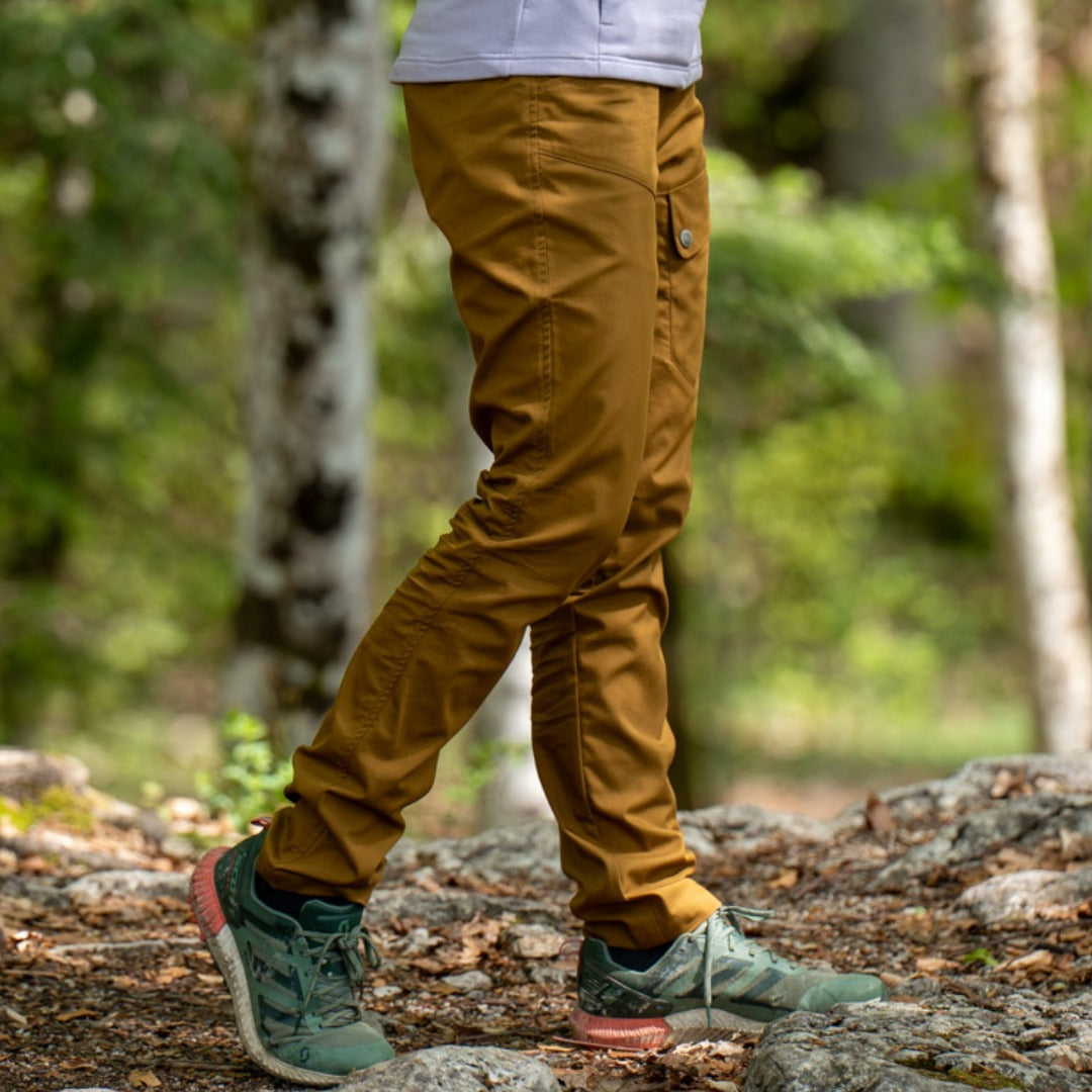 Mara Wanderhose Damen Goldbraun – Ansicht 4