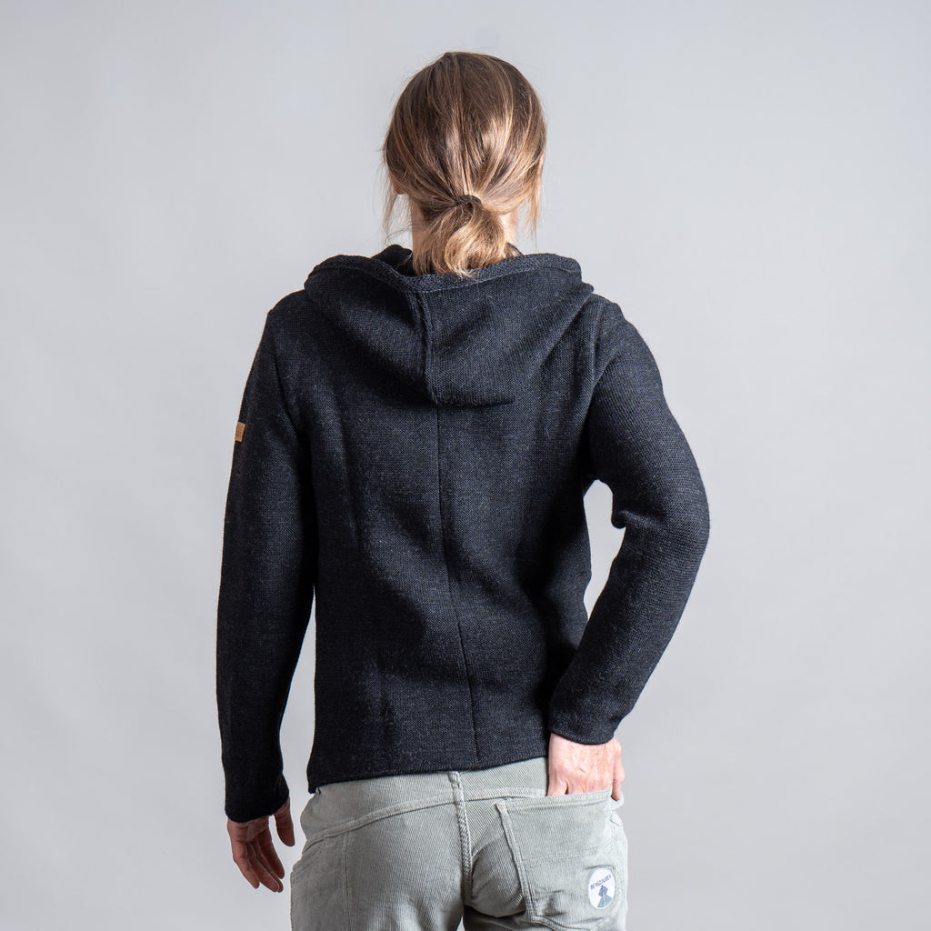 Marianne Bio Trachtenjanker Damen Anthrazit – Ansicht 4
