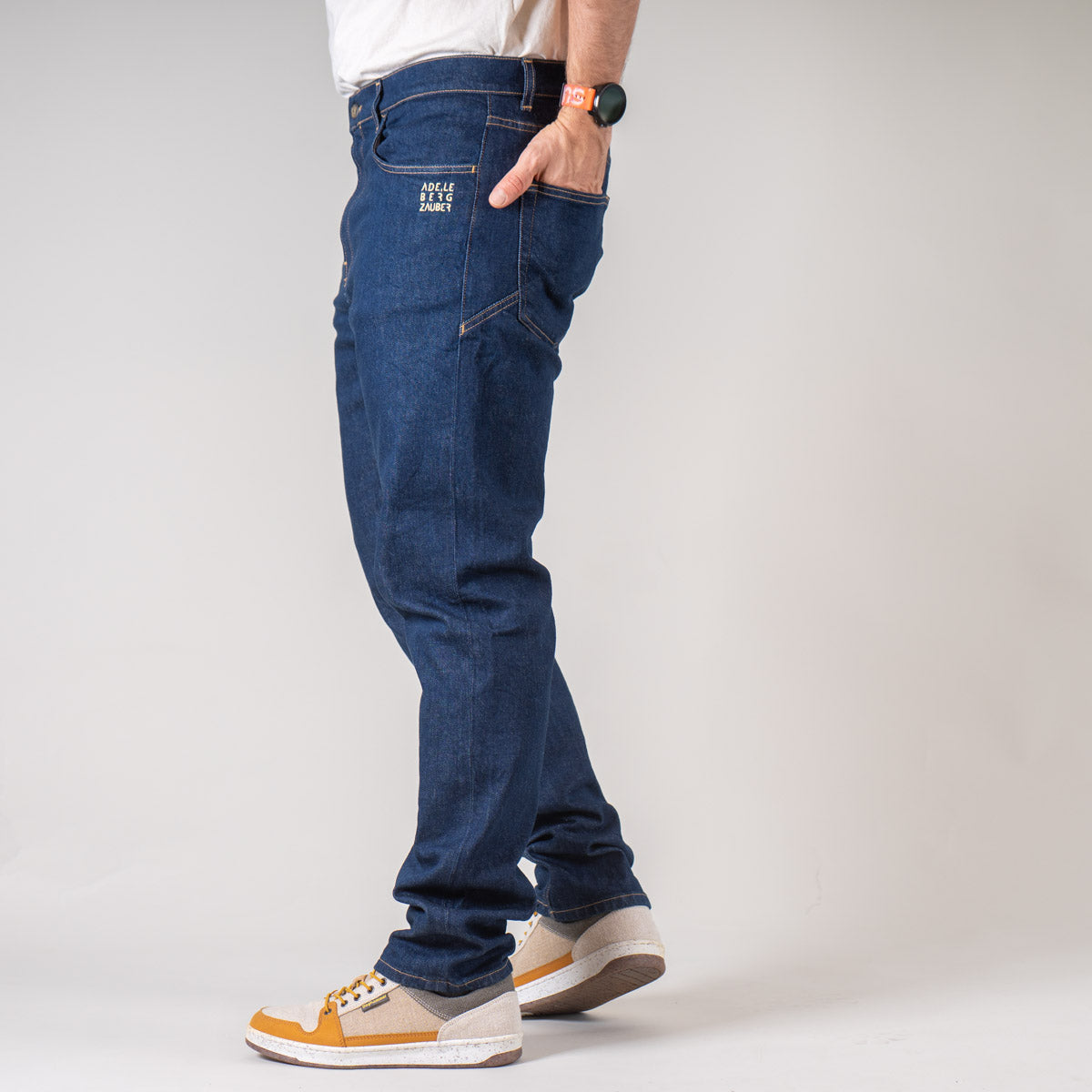 Maximilian Organic Jeans Herren blau – Ansicht 3