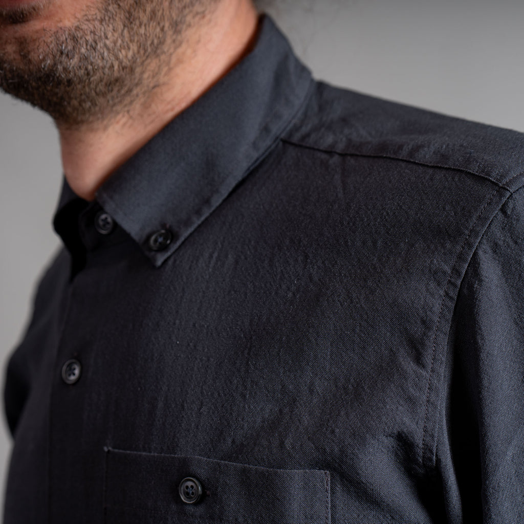 Christian 100% Merino Hemd Anthrazit – Ansicht 9