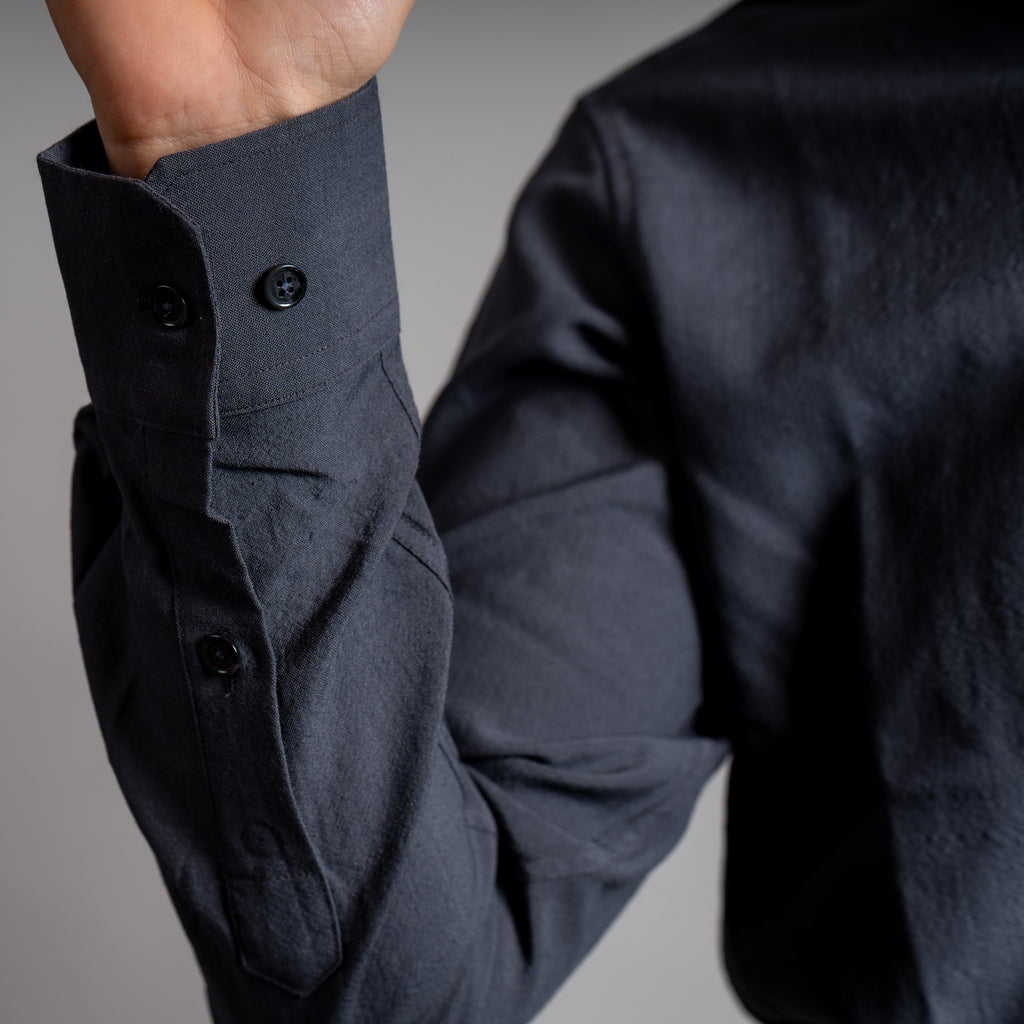 Christian 100% Merino Hemd Anthrazit – Ansicht 8