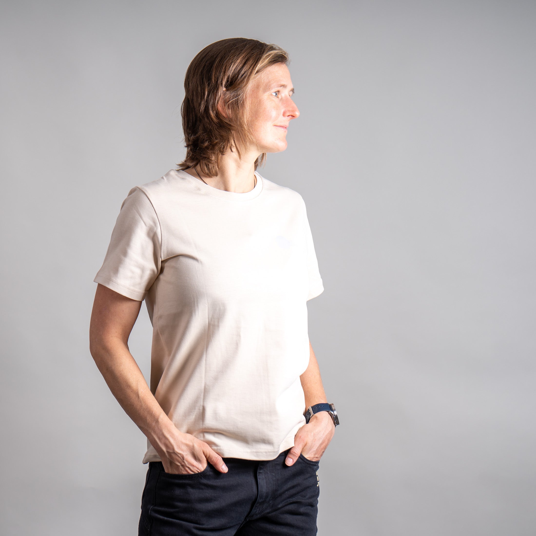 Mia Organic Shirt Damen Berg – Ansicht 6